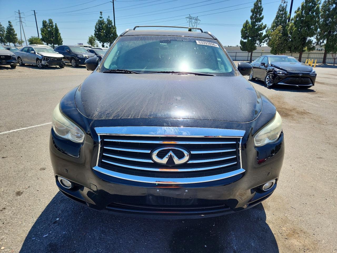 2015 Infiniti Qx60 Base Black vin: 5N1AL0MN4FC552749