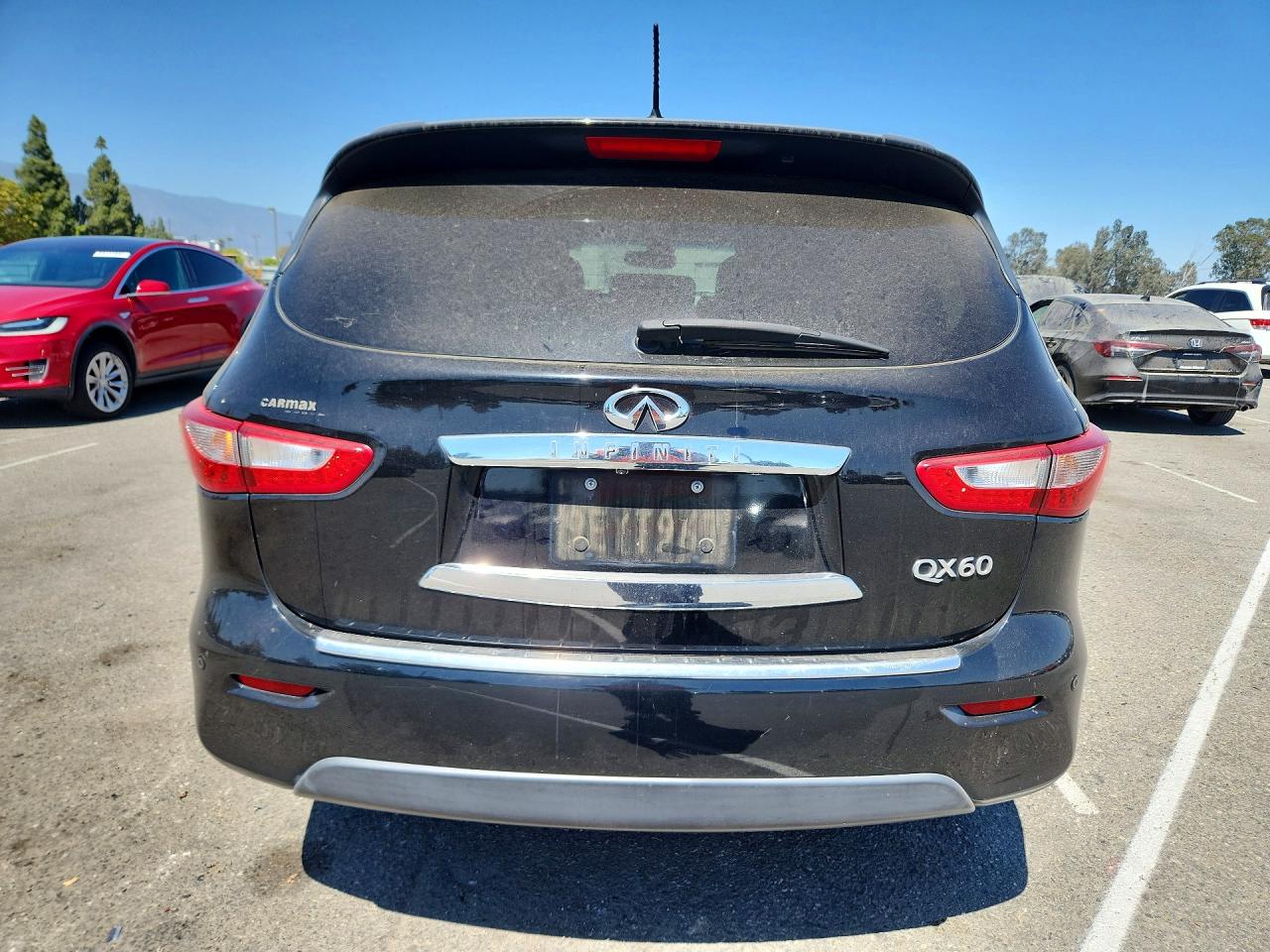 2015 Infiniti Qx60 Base Black vin: 5N1AL0MN4FC552749