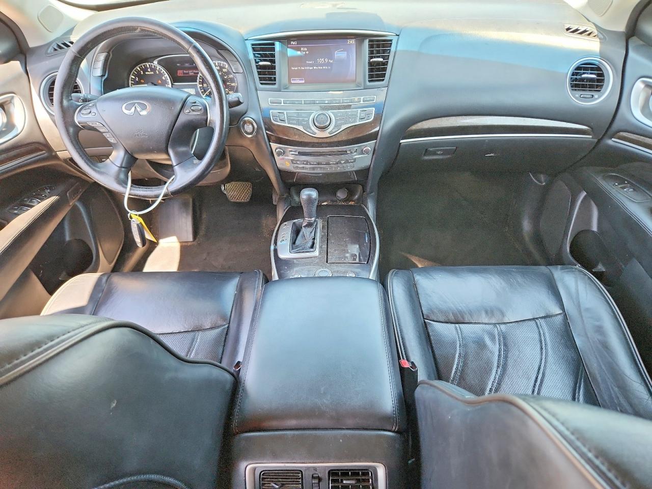 2015 Infiniti Qx60 Base Black vin: 5N1AL0MN4FC552749
