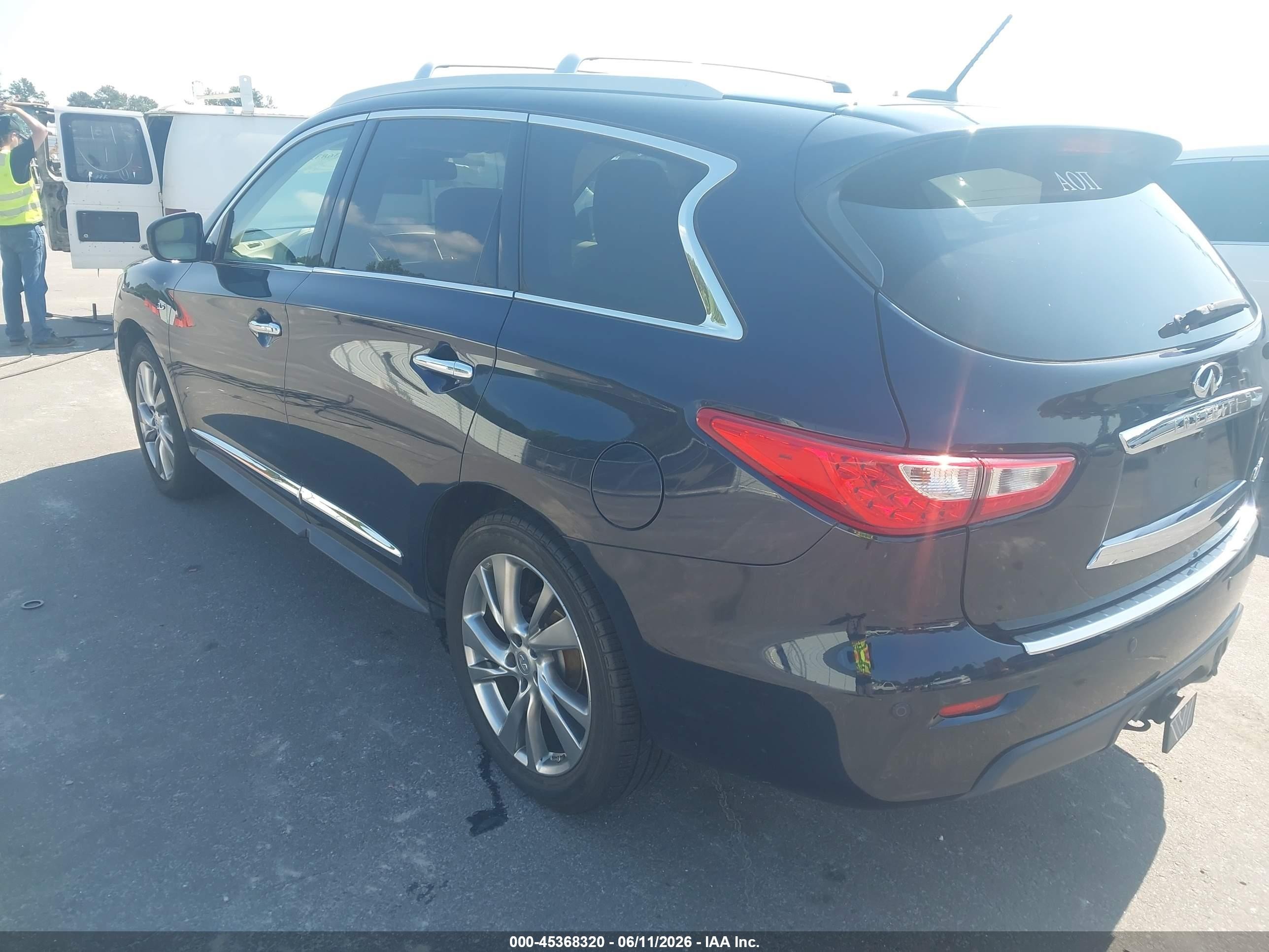 2015 Infiniti Qx60   Blue vin: 5N1AL0MN4FC554808