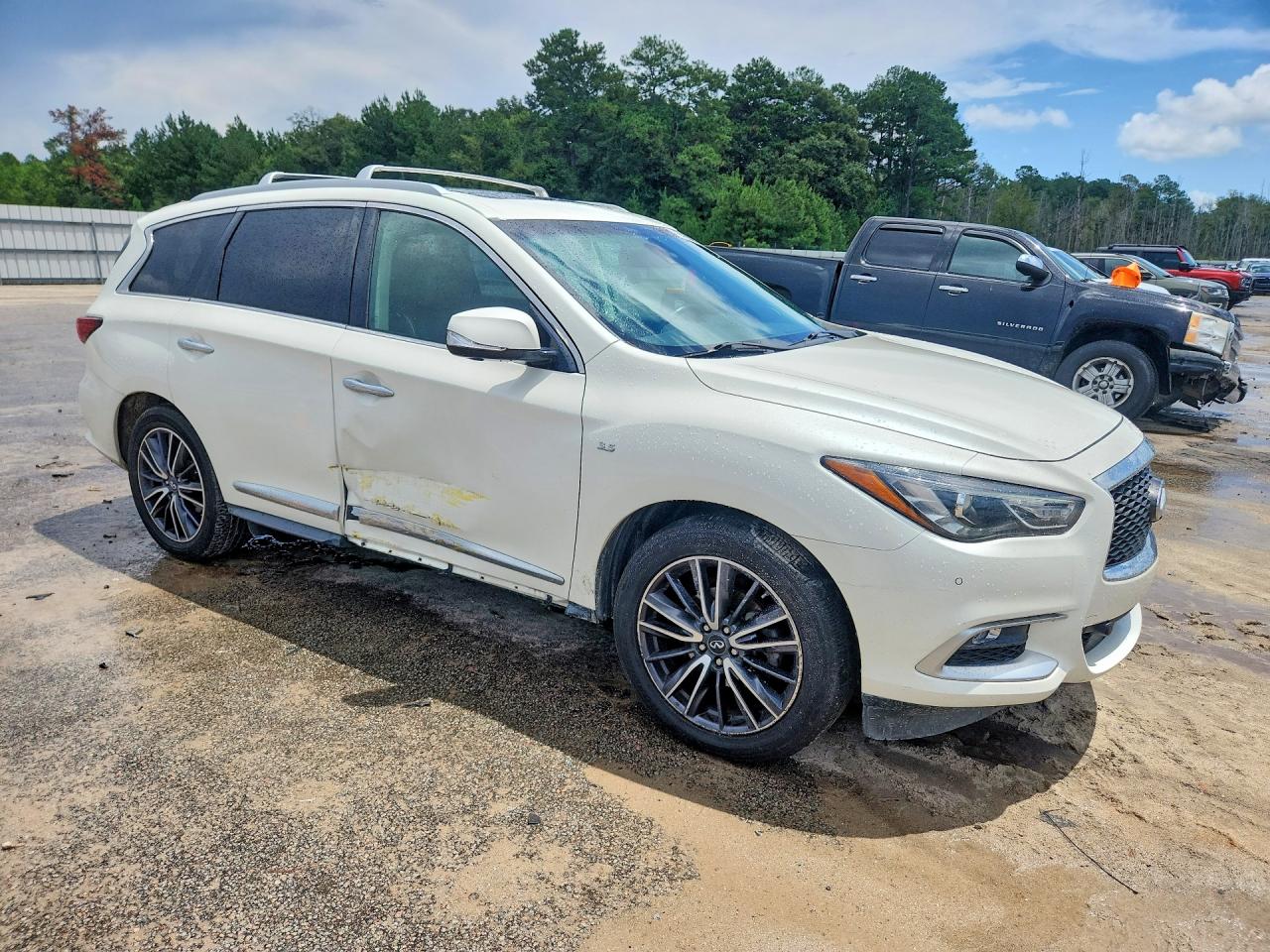 2016 Infiniti Qx60 Base Белый vin: 5N1AL0MN4GC517002