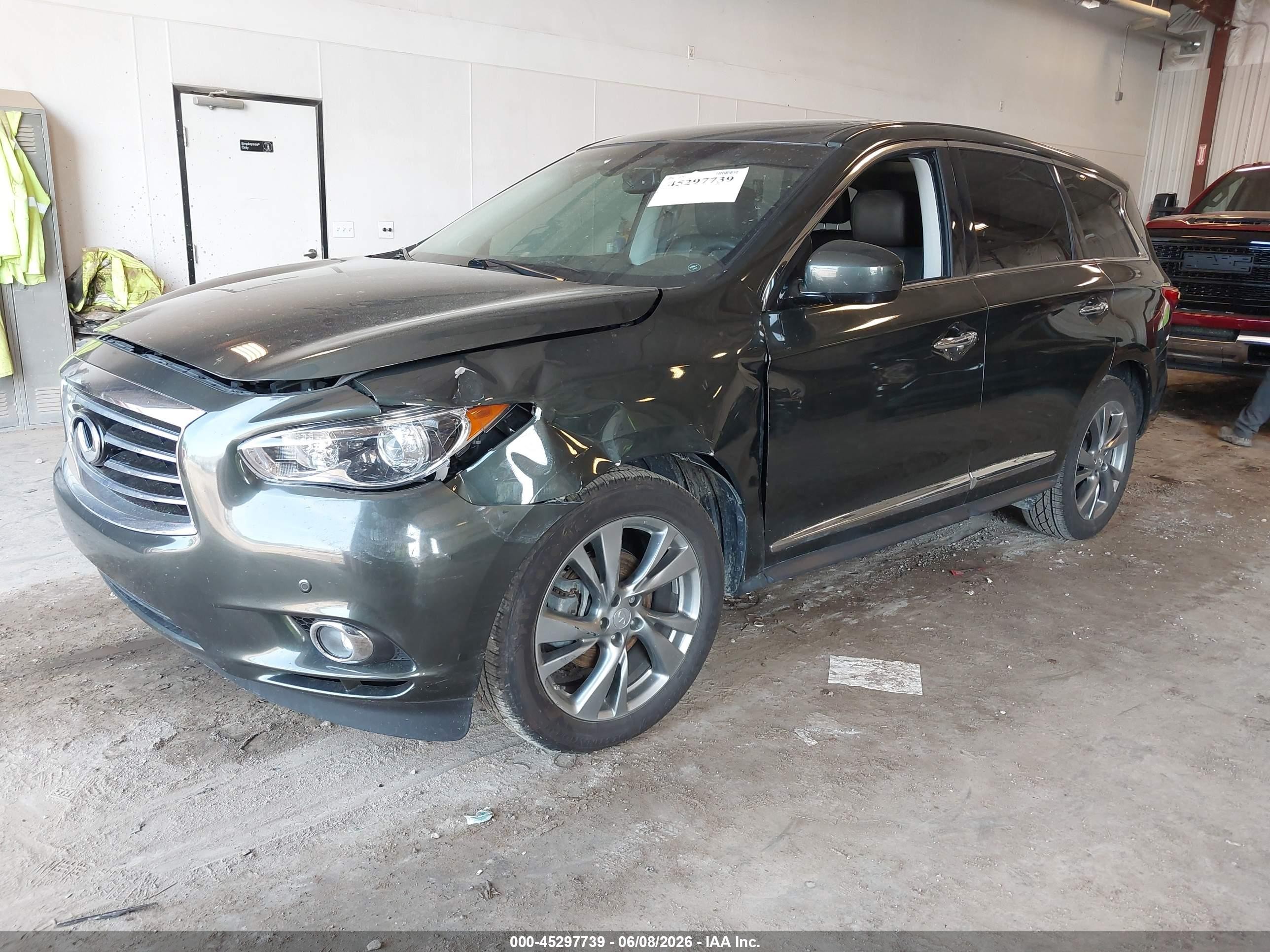 2013 Infiniti Jx35   Зеленый vin: 5N1AL0MN5DC300652