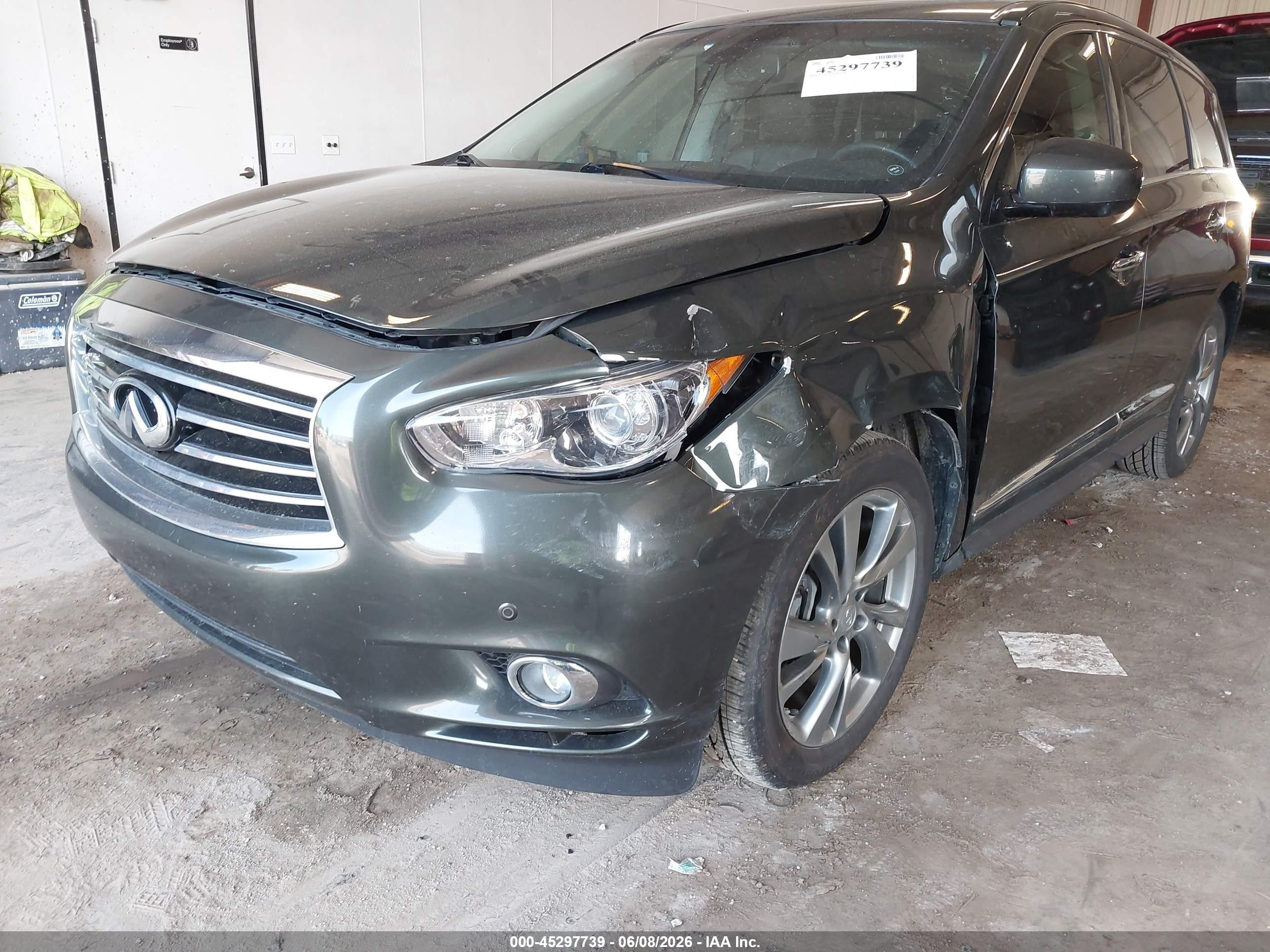 2013 Infiniti Jx35   Зеленый vin: 5N1AL0MN5DC300652