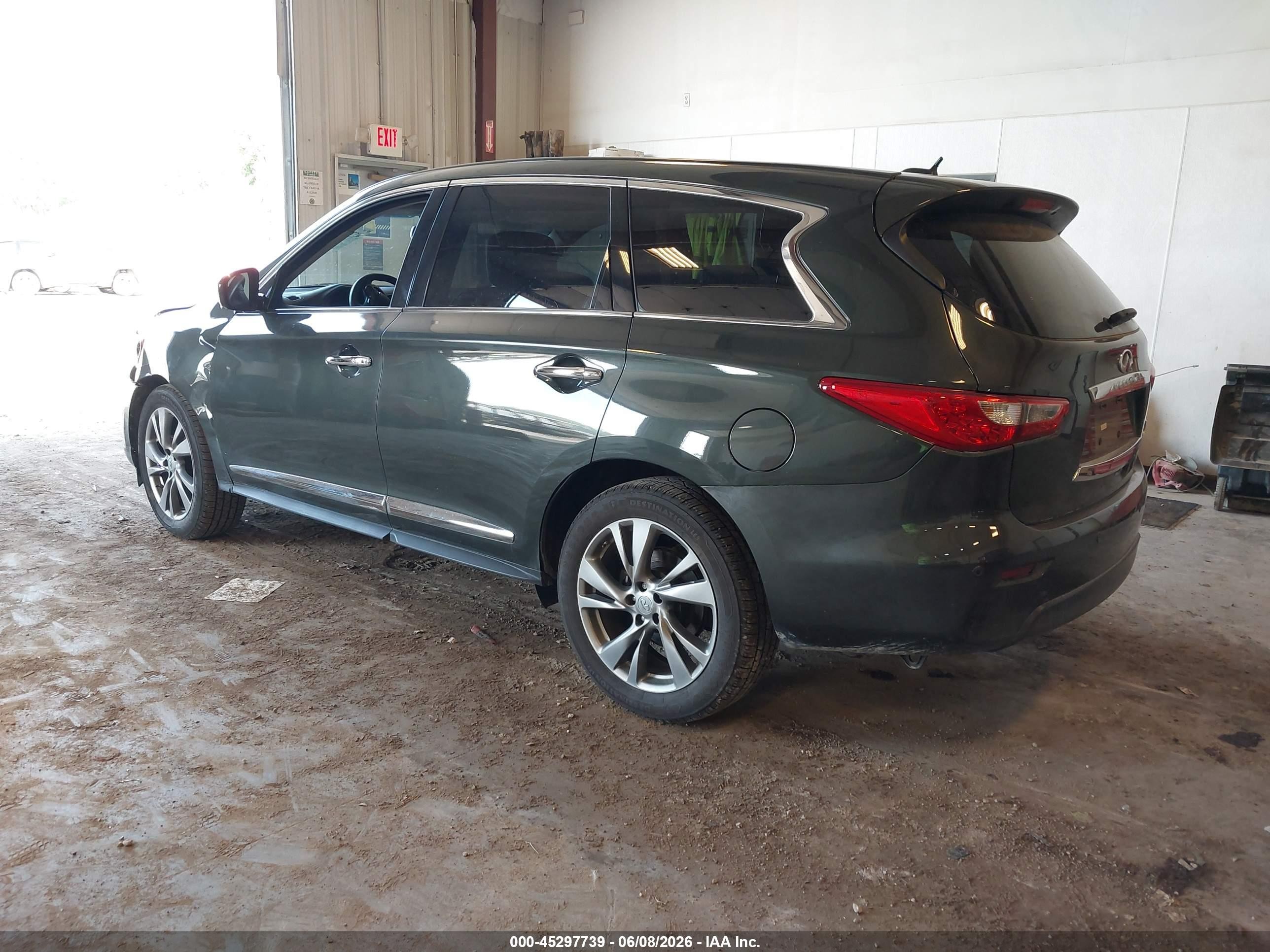 2013 Infiniti Jx35   Зеленый vin: 5N1AL0MN5DC300652