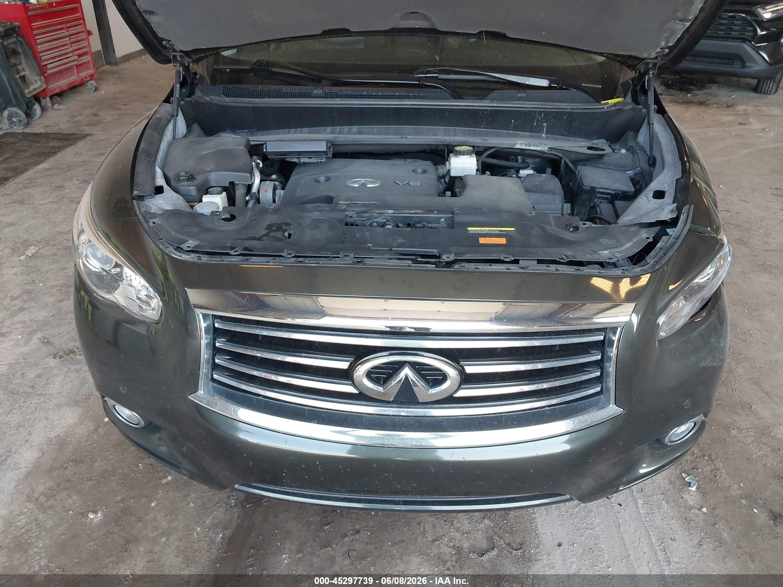 2013 Infiniti Jx35   Зеленый vin: 5N1AL0MN5DC300652