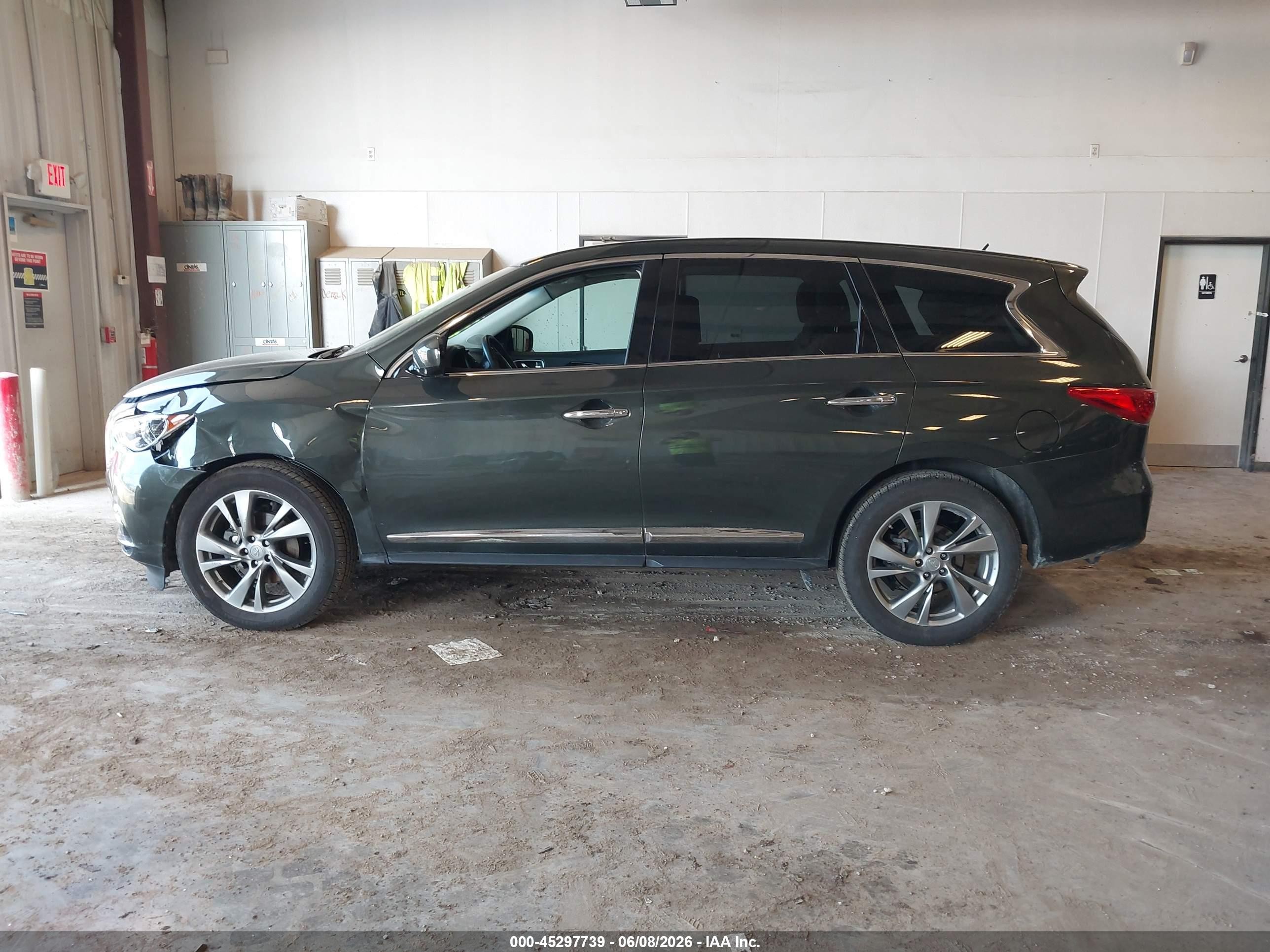 2013 Infiniti Jx35   Зеленый vin: 5N1AL0MN5DC300652