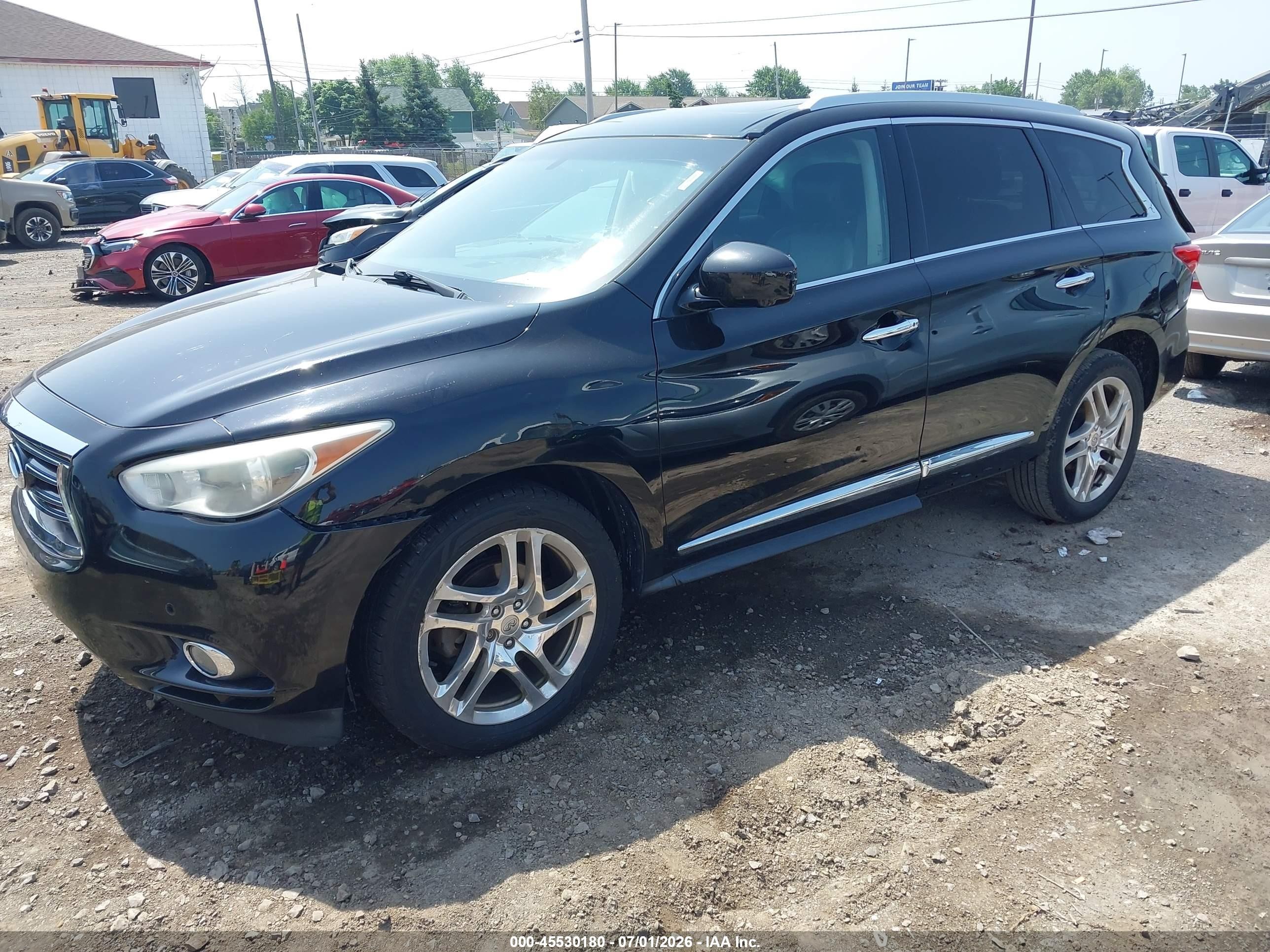 2013 Infiniti Jx35 Black vin: 5N1AL0MN5DC301929