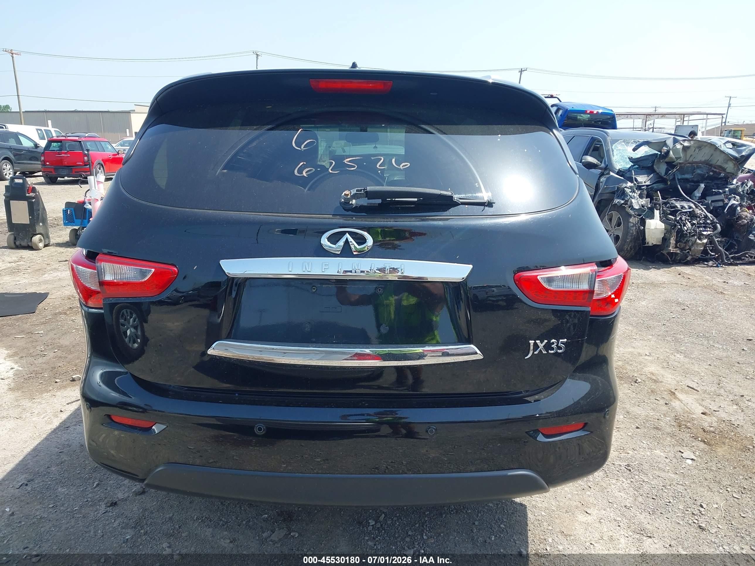 2013 Infiniti Jx35 Black vin: 5N1AL0MN5DC301929