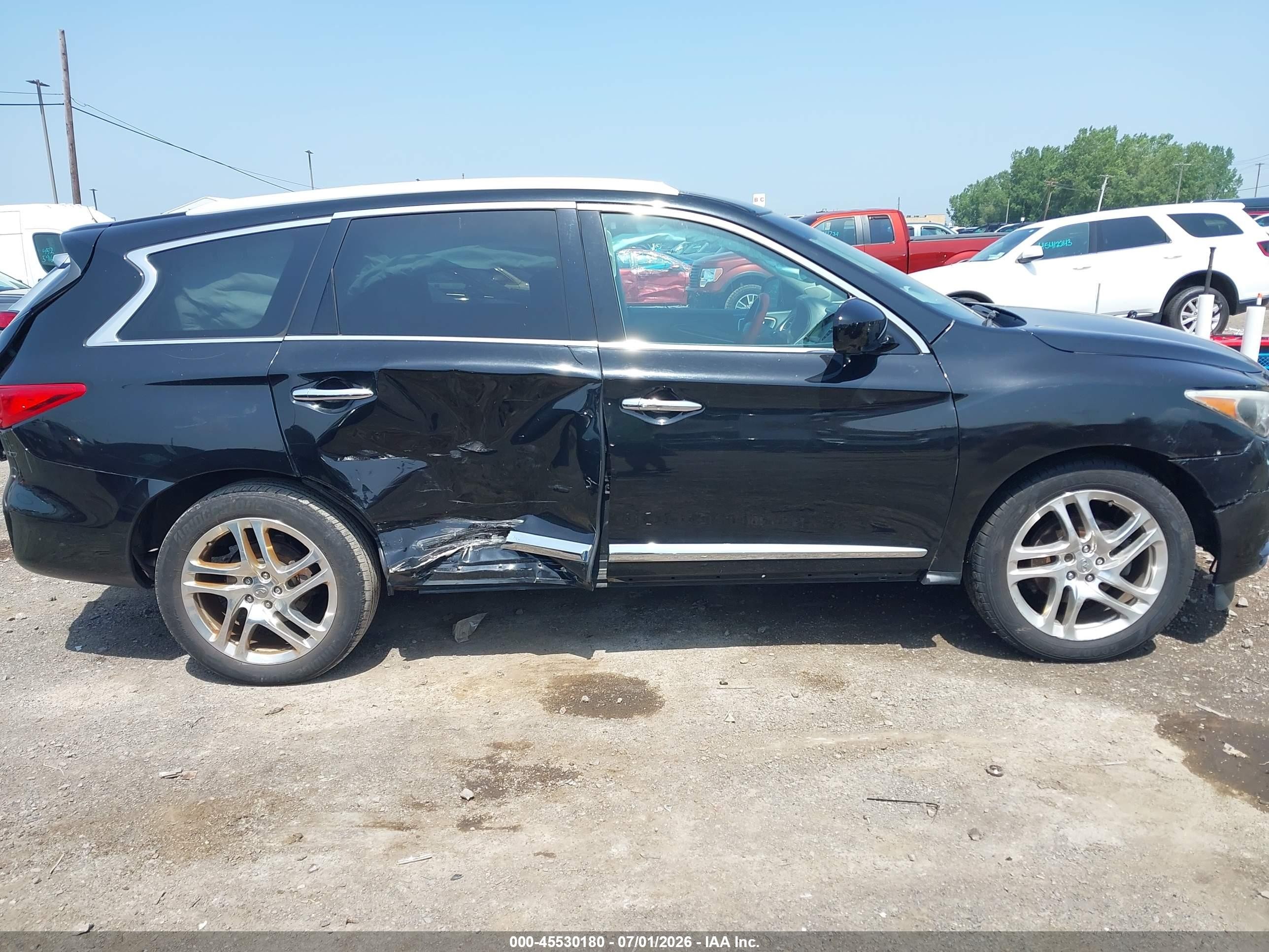 2013 Infiniti Jx35 Black vin: 5N1AL0MN5DC301929