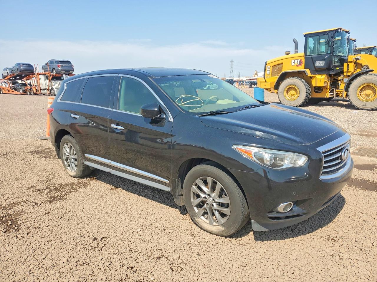 2013 Infiniti Jx35 Base Black vin: 5N1AL0MN5DC303678