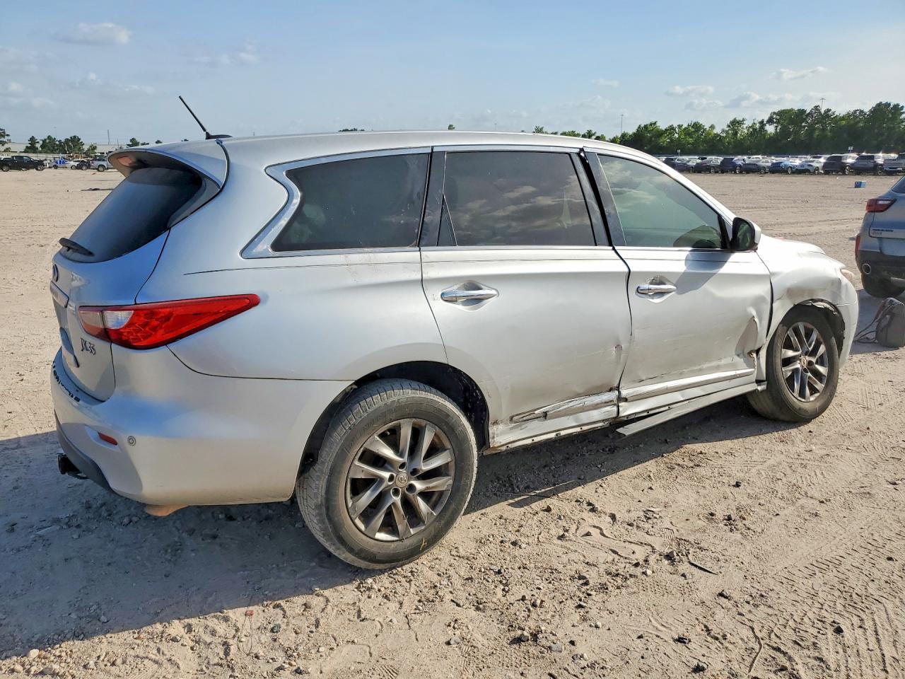 2013 Infiniti Jx35 Base Silver vin: 5N1AL0MN5DC316222
