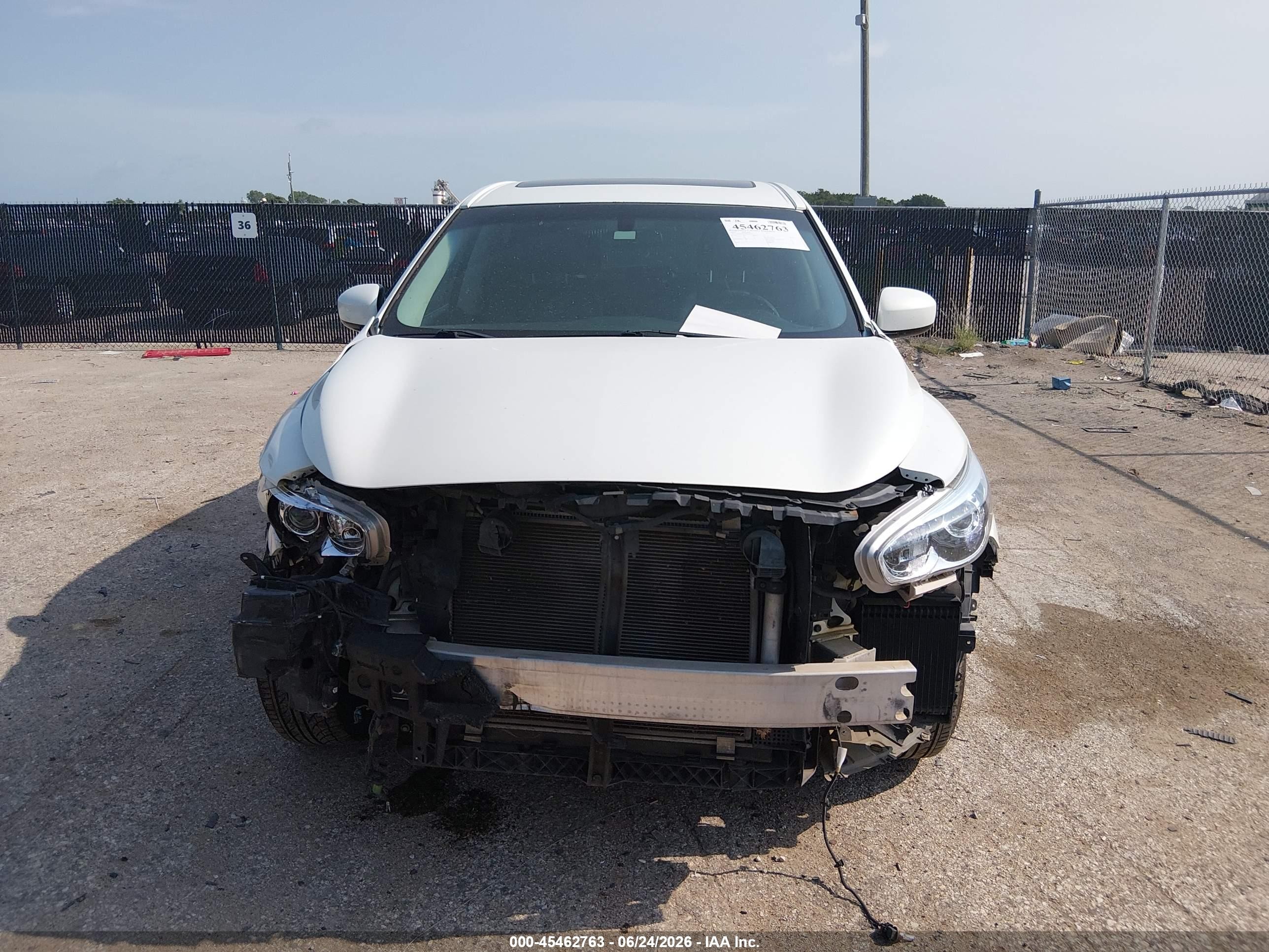 2013 Infiniti Jx35   White vin: 5N1AL0MN5DC316575