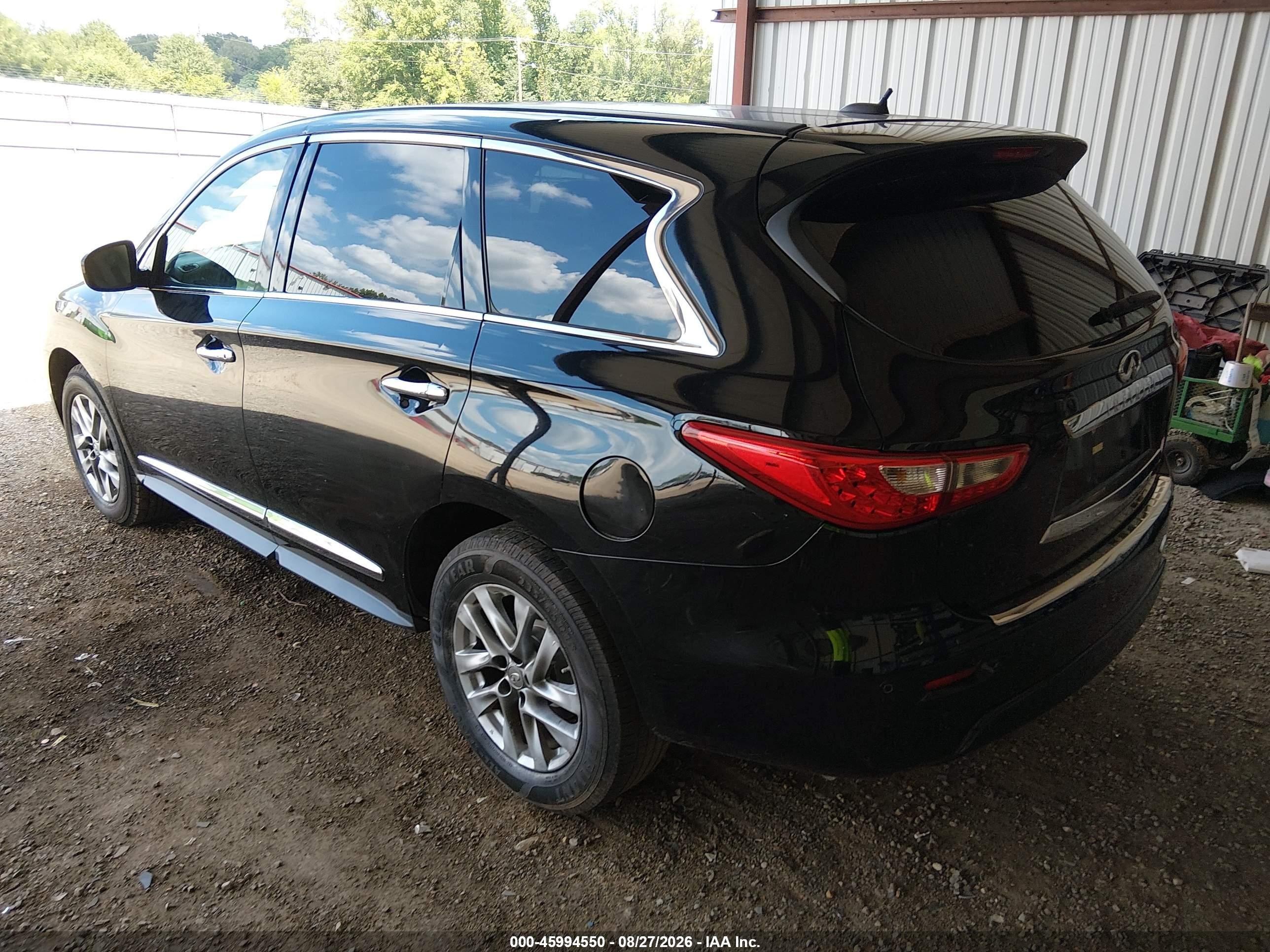 2013 Infiniti Jx35   Black vin: 5N1AL0MN5DC333800