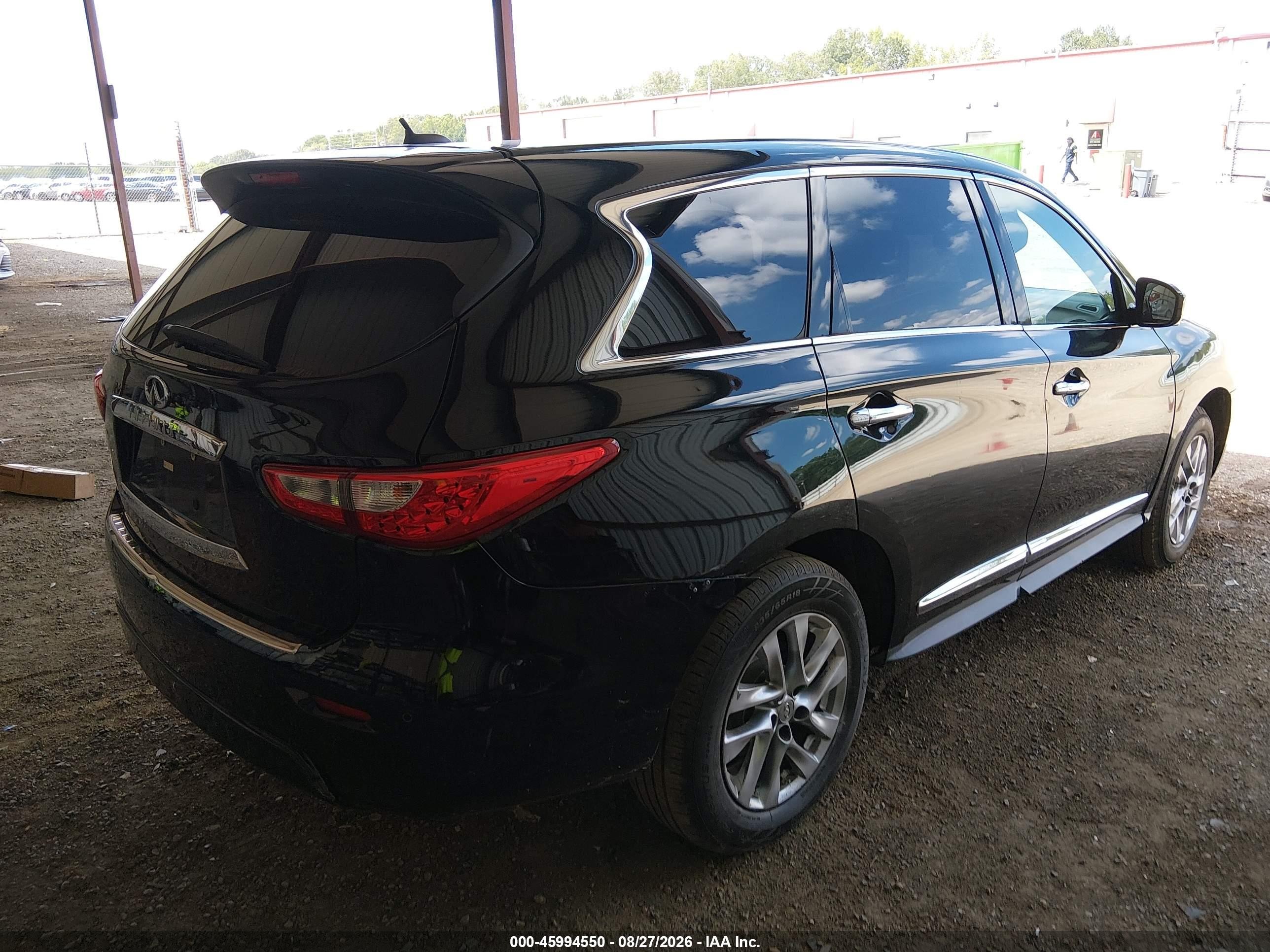 2013 Infiniti Jx35   Black vin: 5N1AL0MN5DC333800