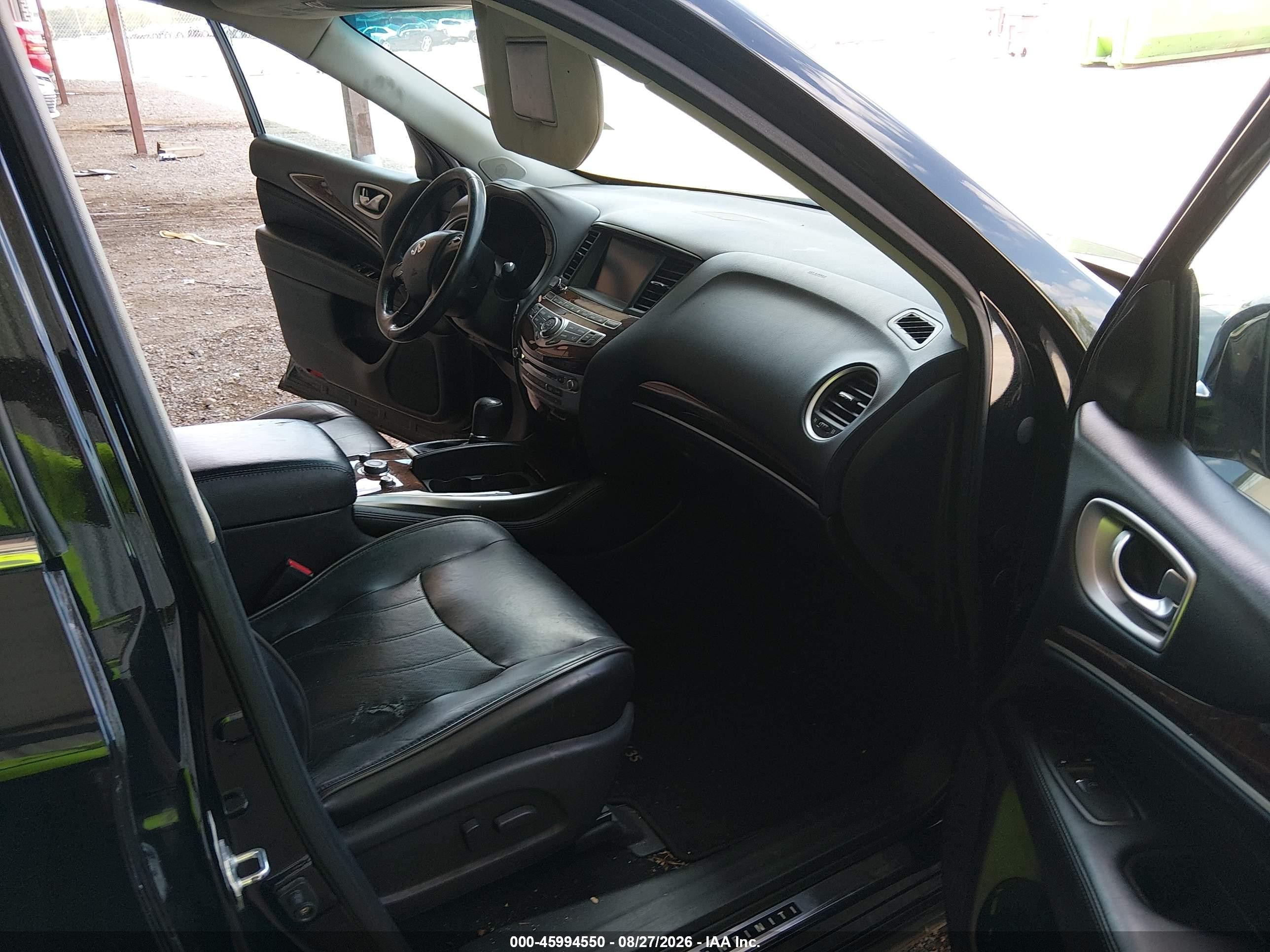 2013 Infiniti Jx35   Black vin: 5N1AL0MN5DC333800