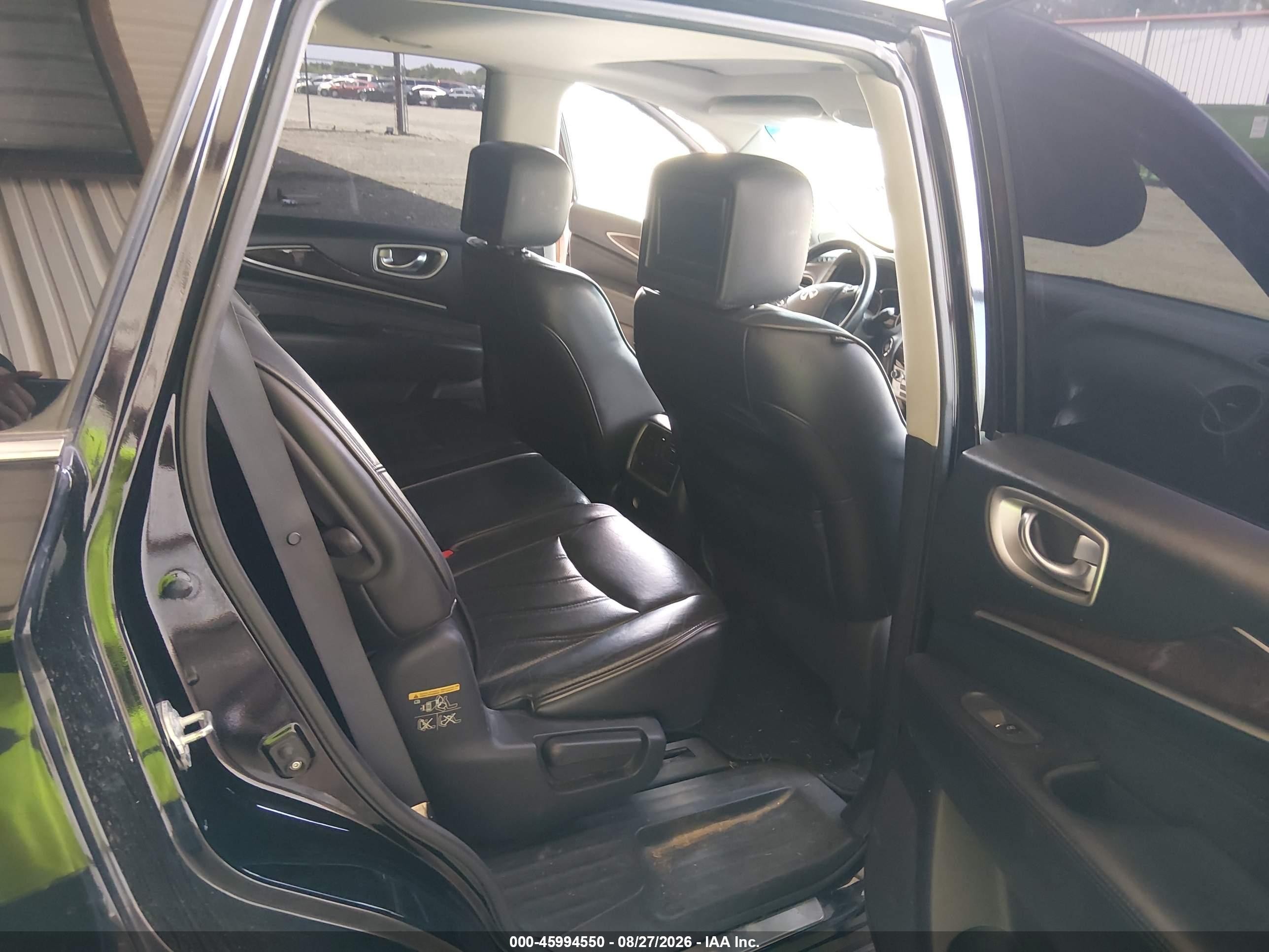 2013 Infiniti Jx35   Black vin: 5N1AL0MN5DC333800