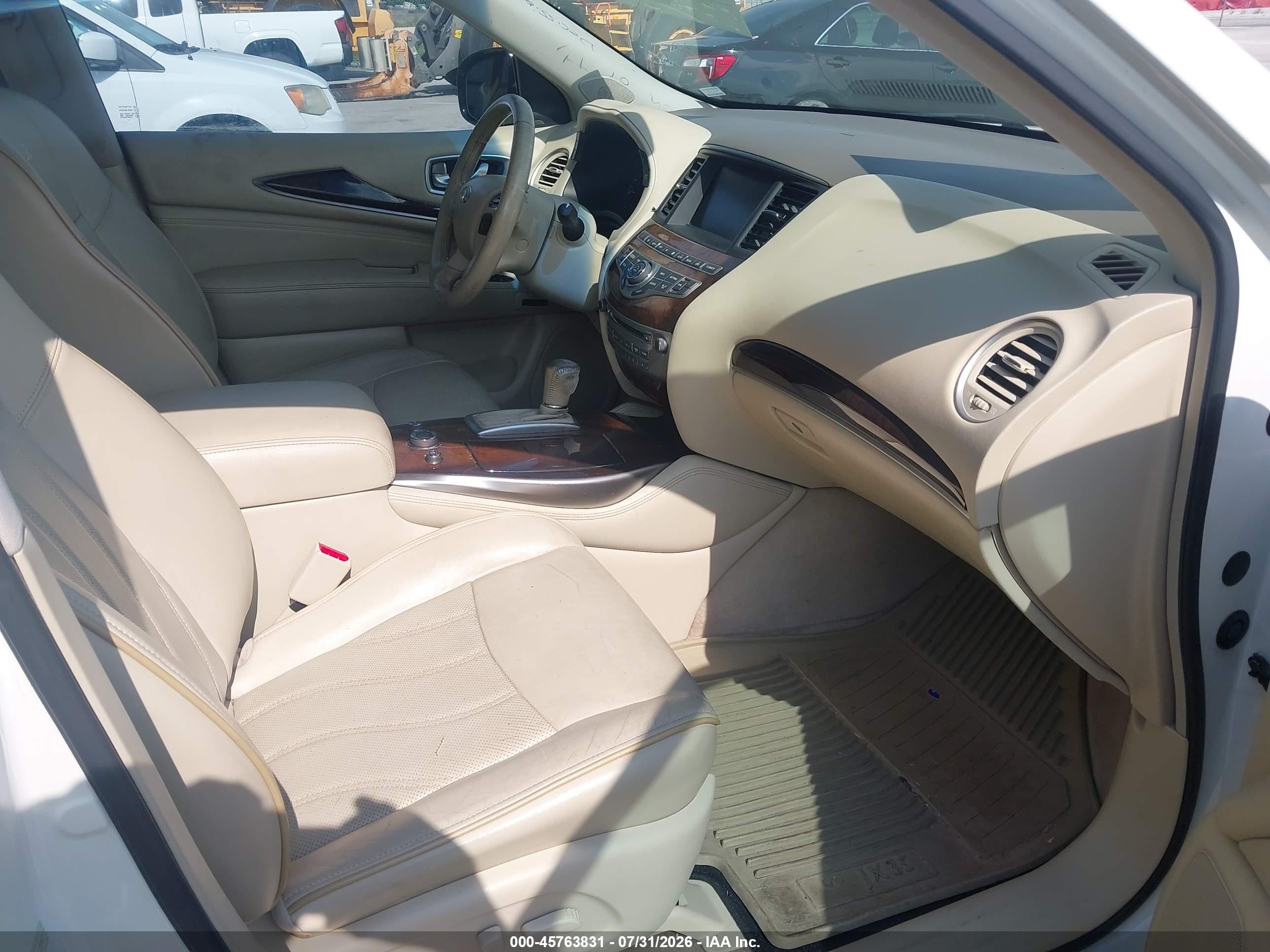 2013 Infiniti Jx35   Белый vin: 5N1AL0MN5DC340567