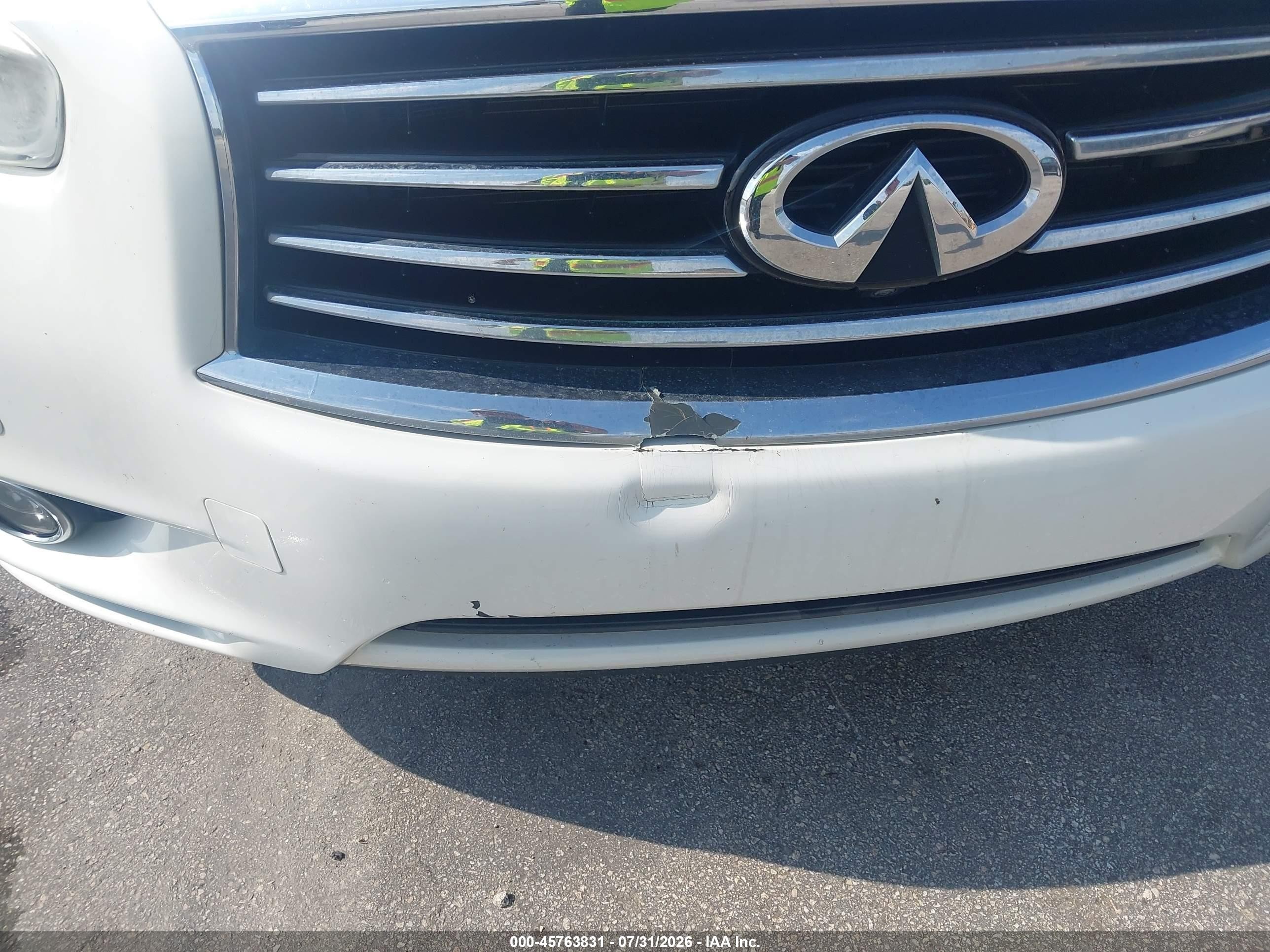 2013 Infiniti Jx35   Белый vin: 5N1AL0MN5DC340567