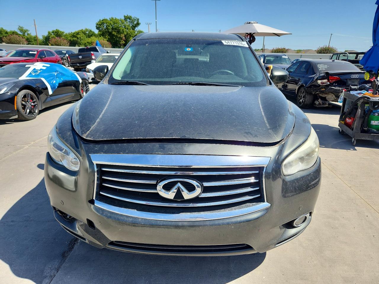 2013 Infiniti Jx35 Base Black vin: 5N1AL0MN5DC344845
