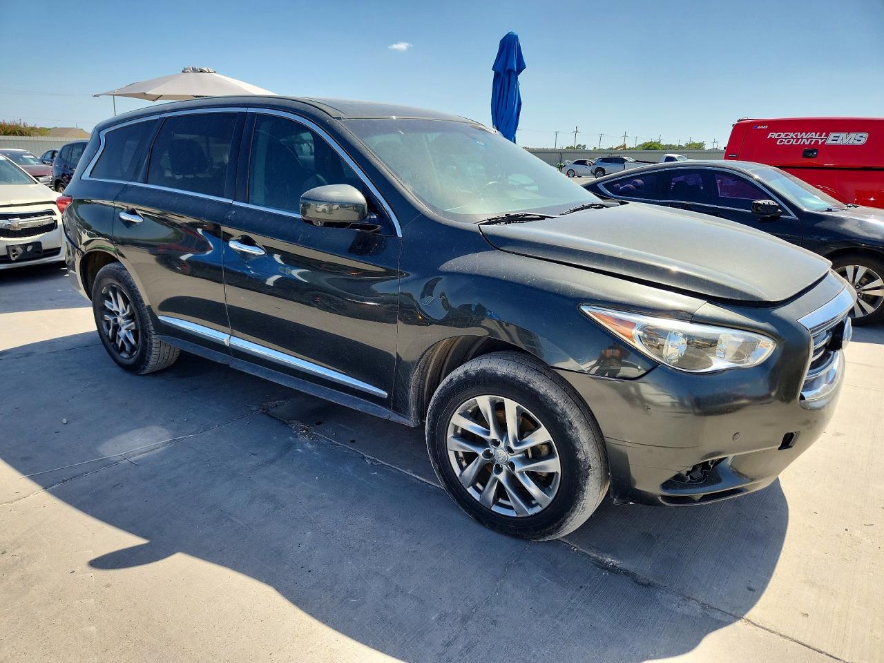 2013 Infiniti Jx35 Base Black vin: 5N1AL0MN5DC344845