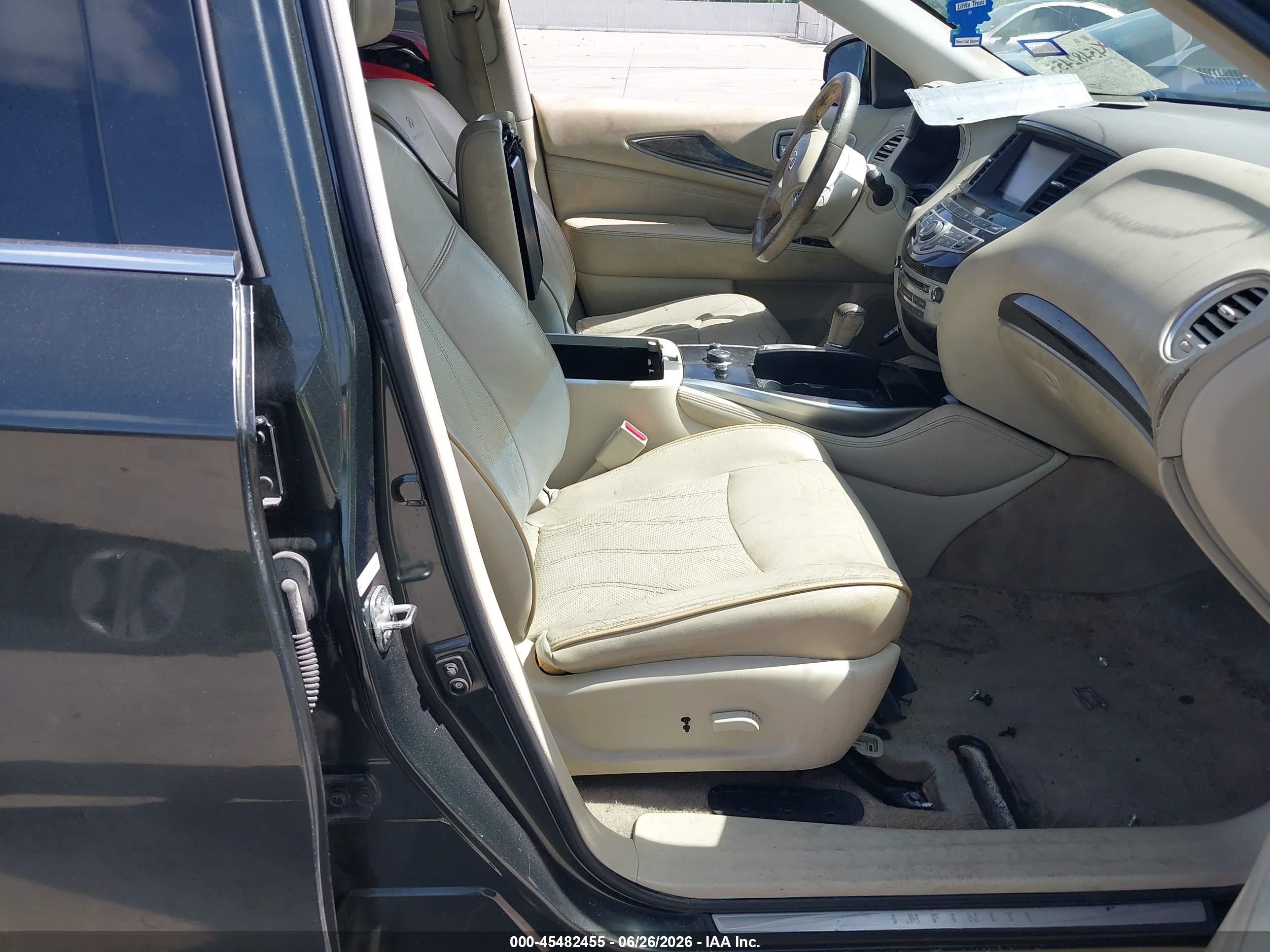 2013 Infiniti Jx35   Gray vin: 5N1AL0MN5DC345736