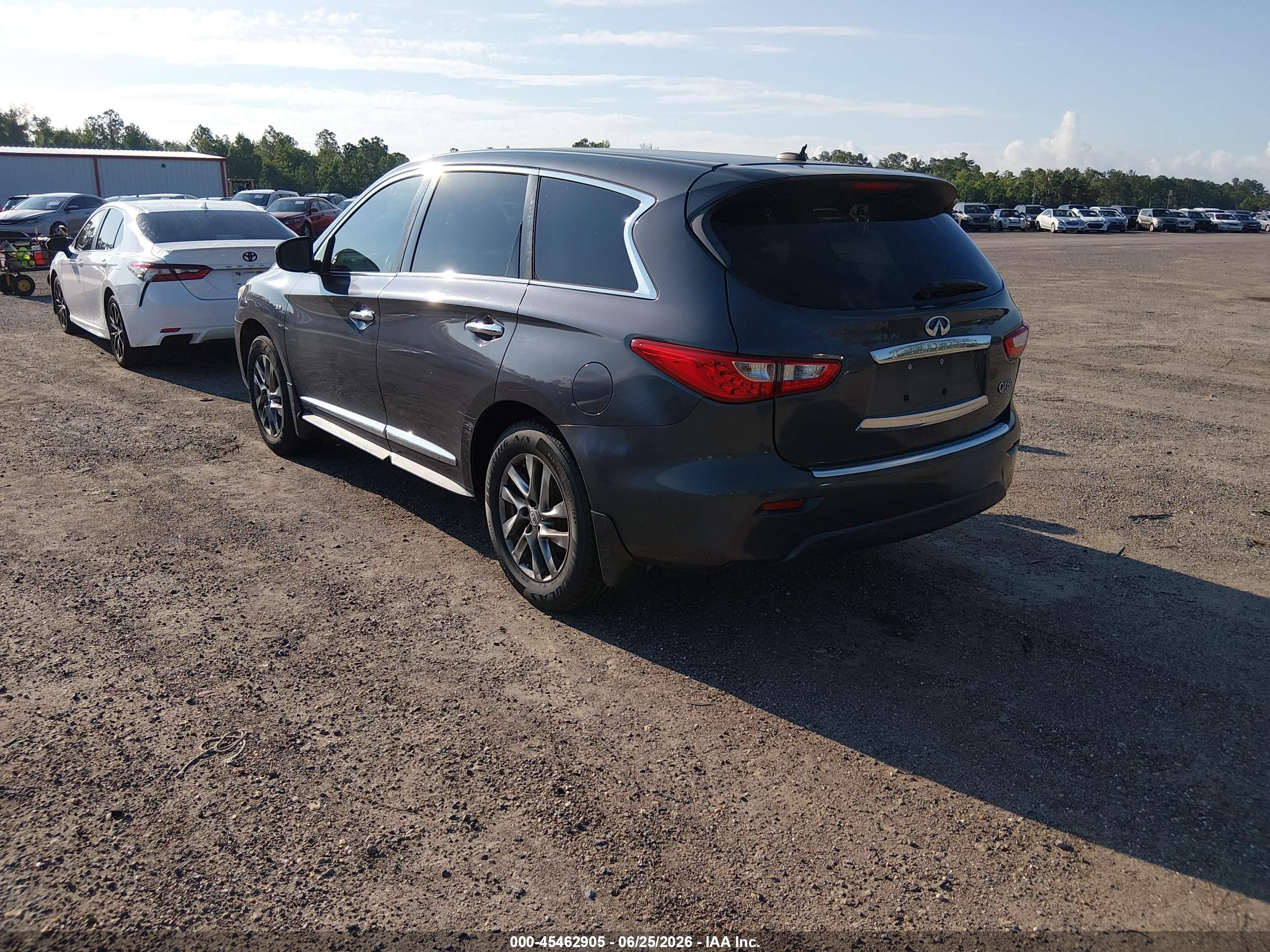 2014 Infiniti Qx60   Gray vin: 5N1AL0MN5EC502425
