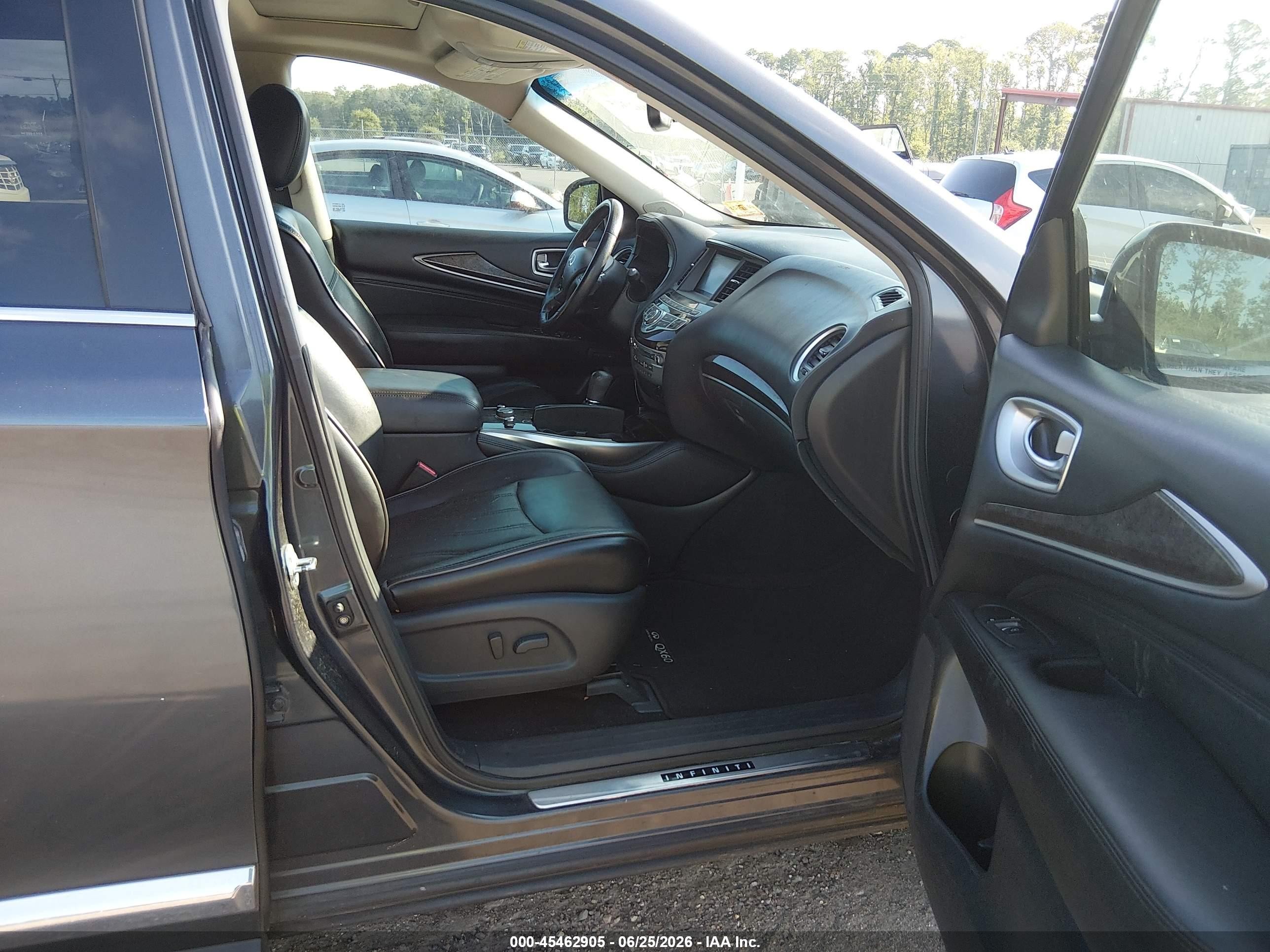 2014 Infiniti Qx60   Gray vin: 5N1AL0MN5EC502425