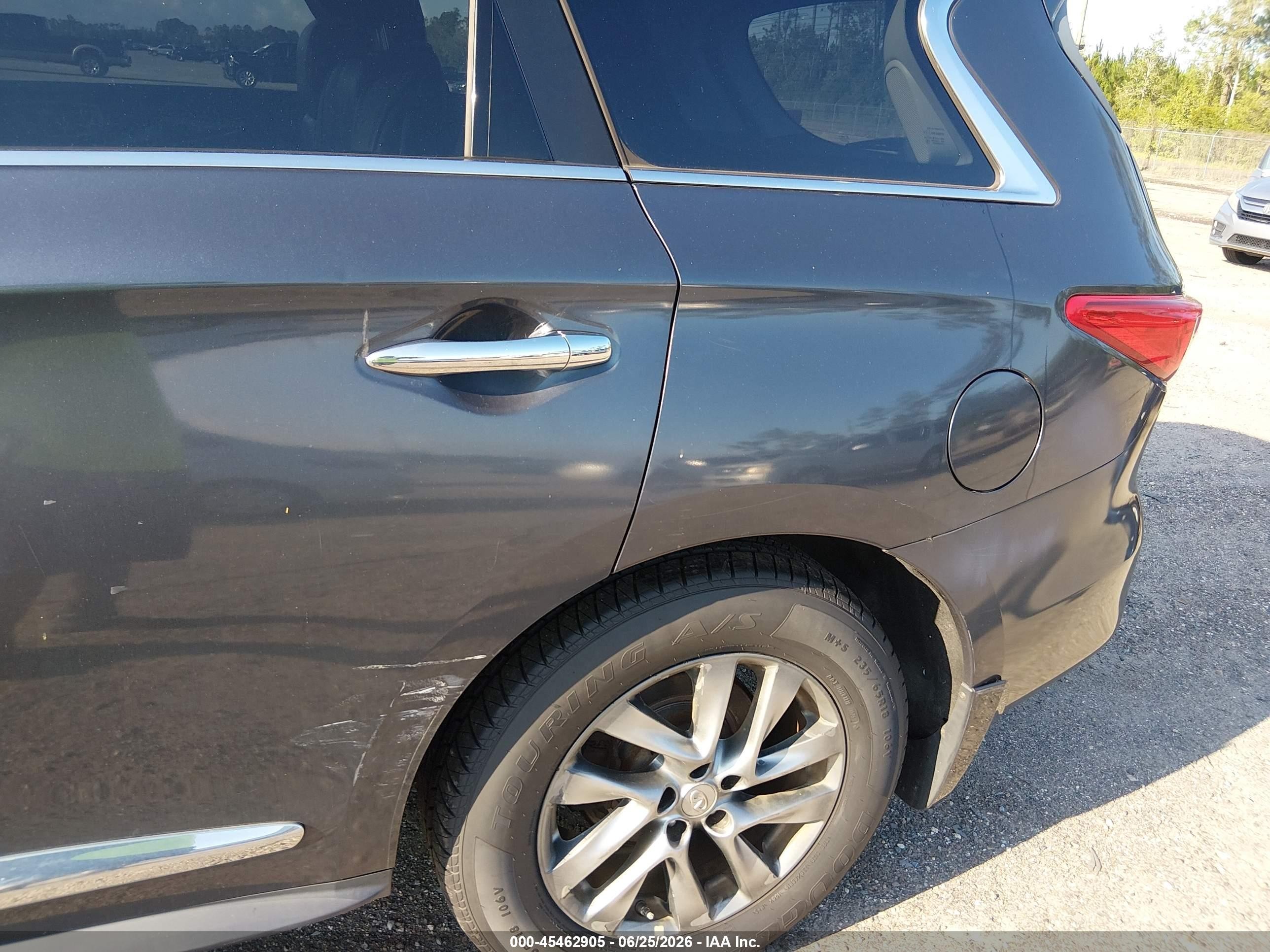 2014 Infiniti Qx60   Gray vin: 5N1AL0MN5EC502425