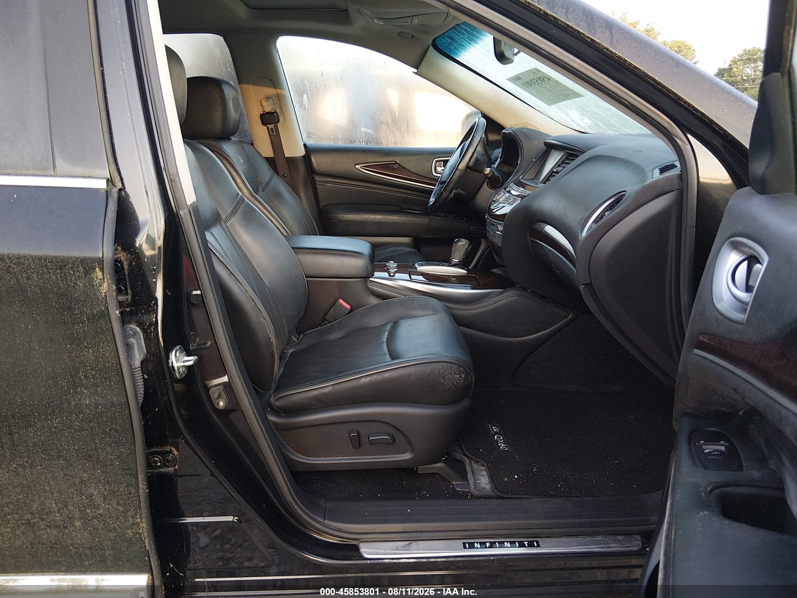 2014 Infiniti Qx60   Black vin: 5N1AL0MN5EC502604