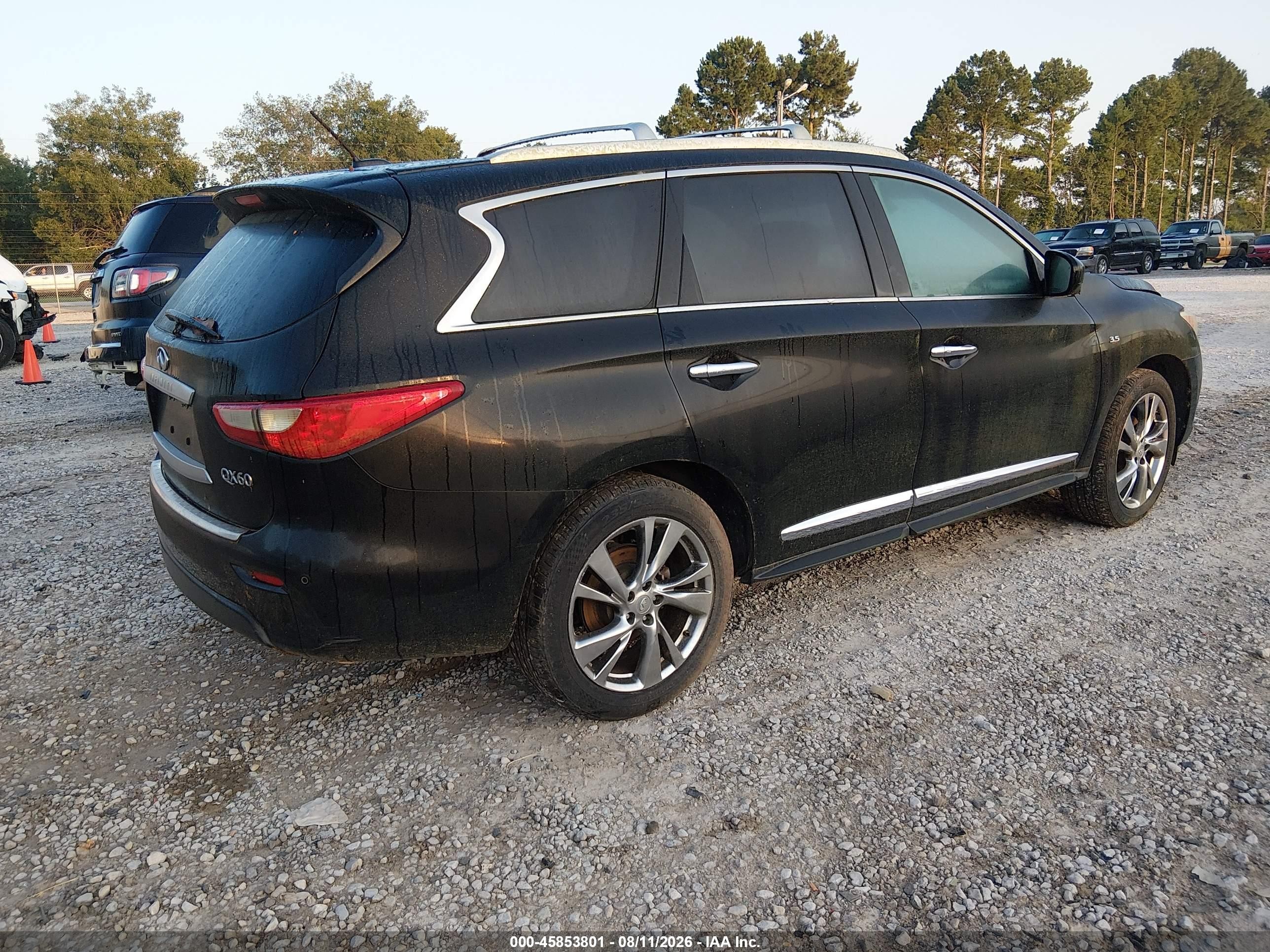 2014 Infiniti Qx60   Black vin: 5N1AL0MN5EC502604