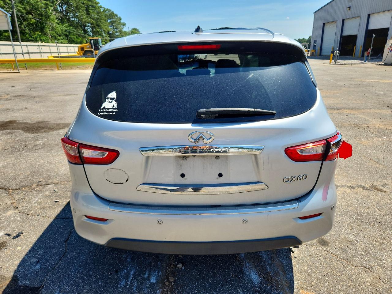 2014 Infiniti Qx60 Base Silver vin: 5N1AL0MN5EC507432