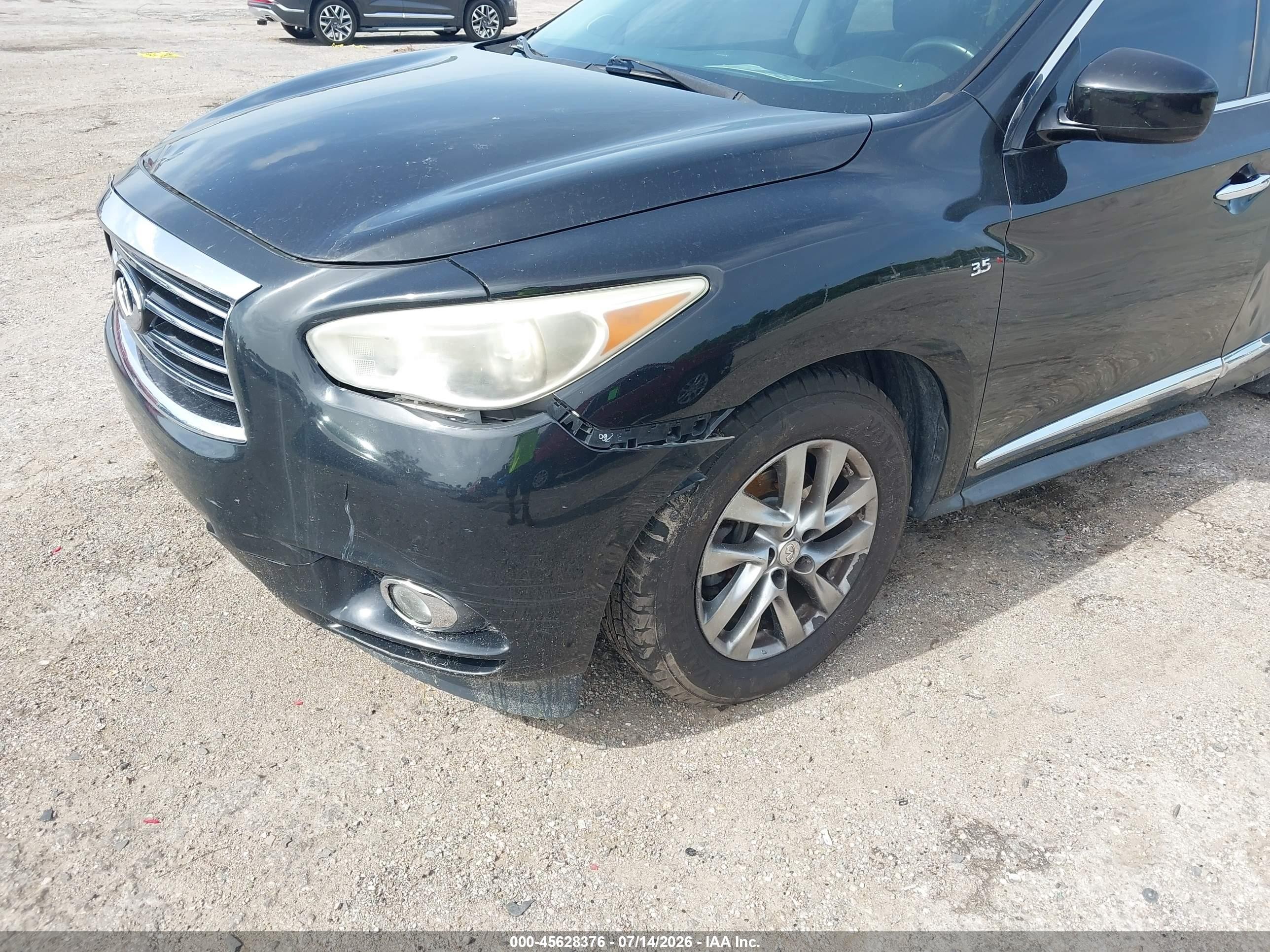 2014 Infiniti Qx60   Black vin: 5N1AL0MN5EC507575