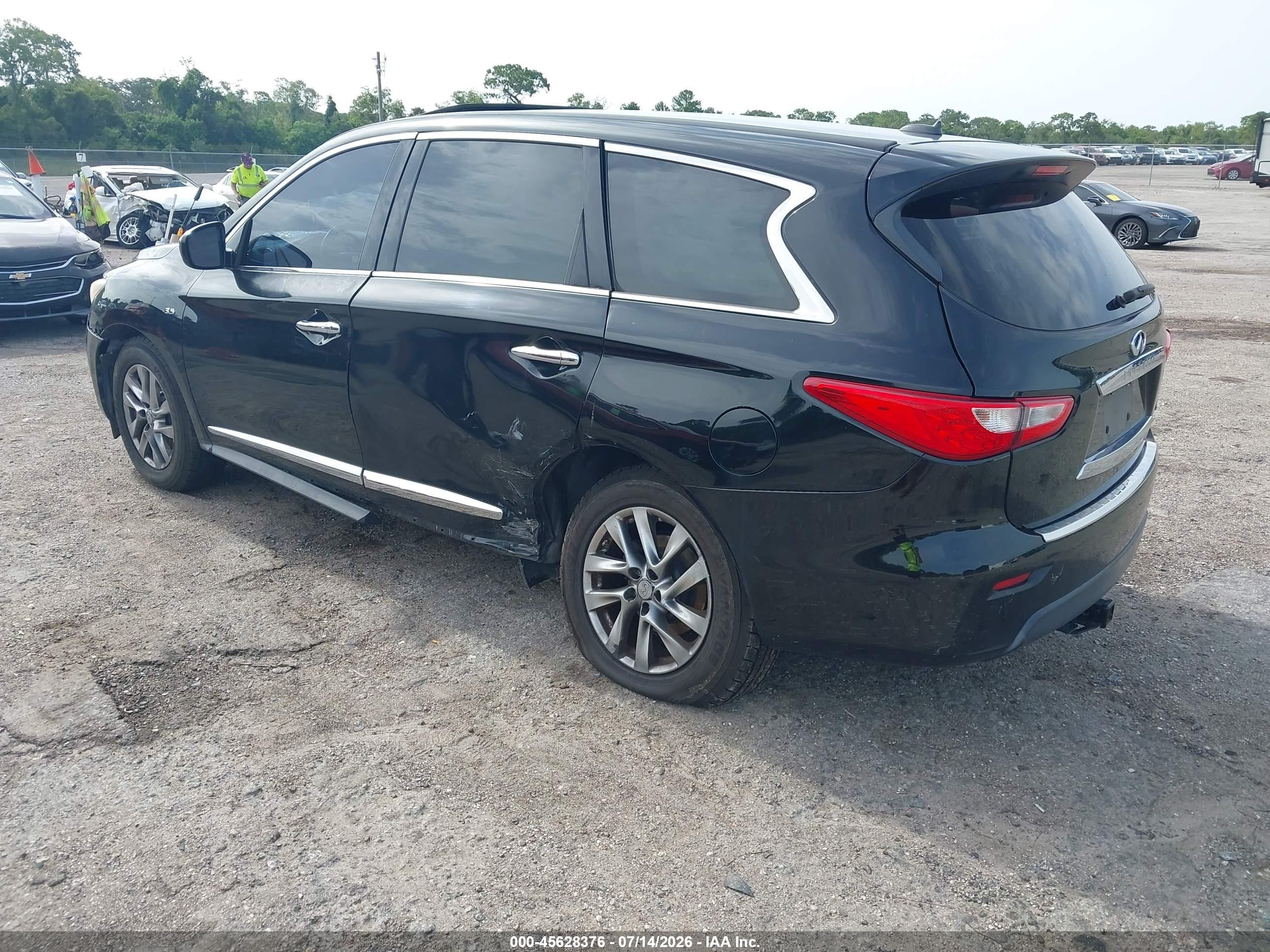2014 Infiniti Qx60   Black vin: 5N1AL0MN5EC507575