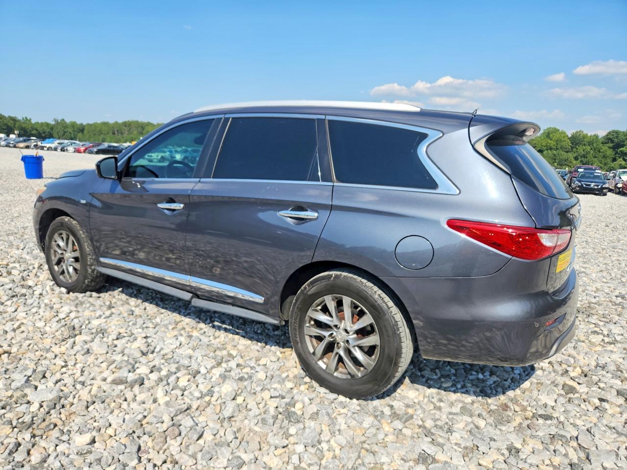 2014 Infiniti Qx60 Base Gray vin: 5N1AL0MN5EC507673