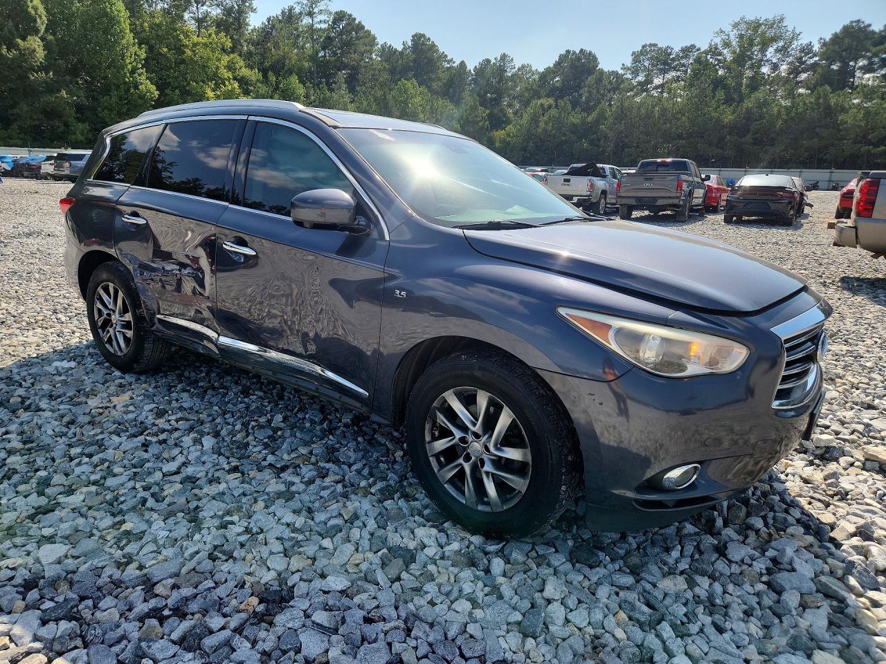 2014 Infiniti Qx60 Base Gray vin: 5N1AL0MN5EC507673