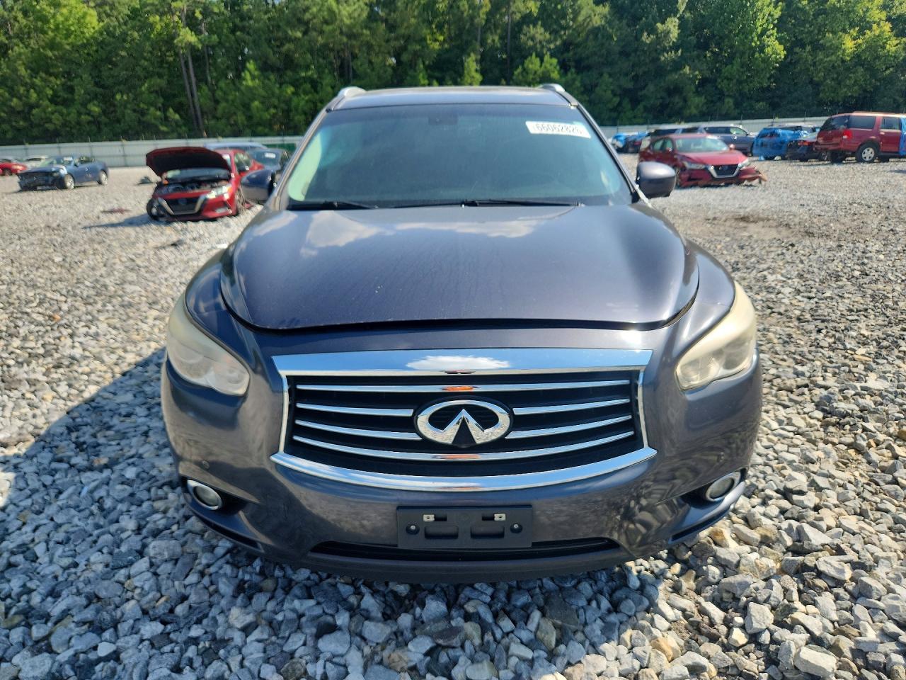 2014 Infiniti Qx60 Base Gray vin: 5N1AL0MN5EC507673