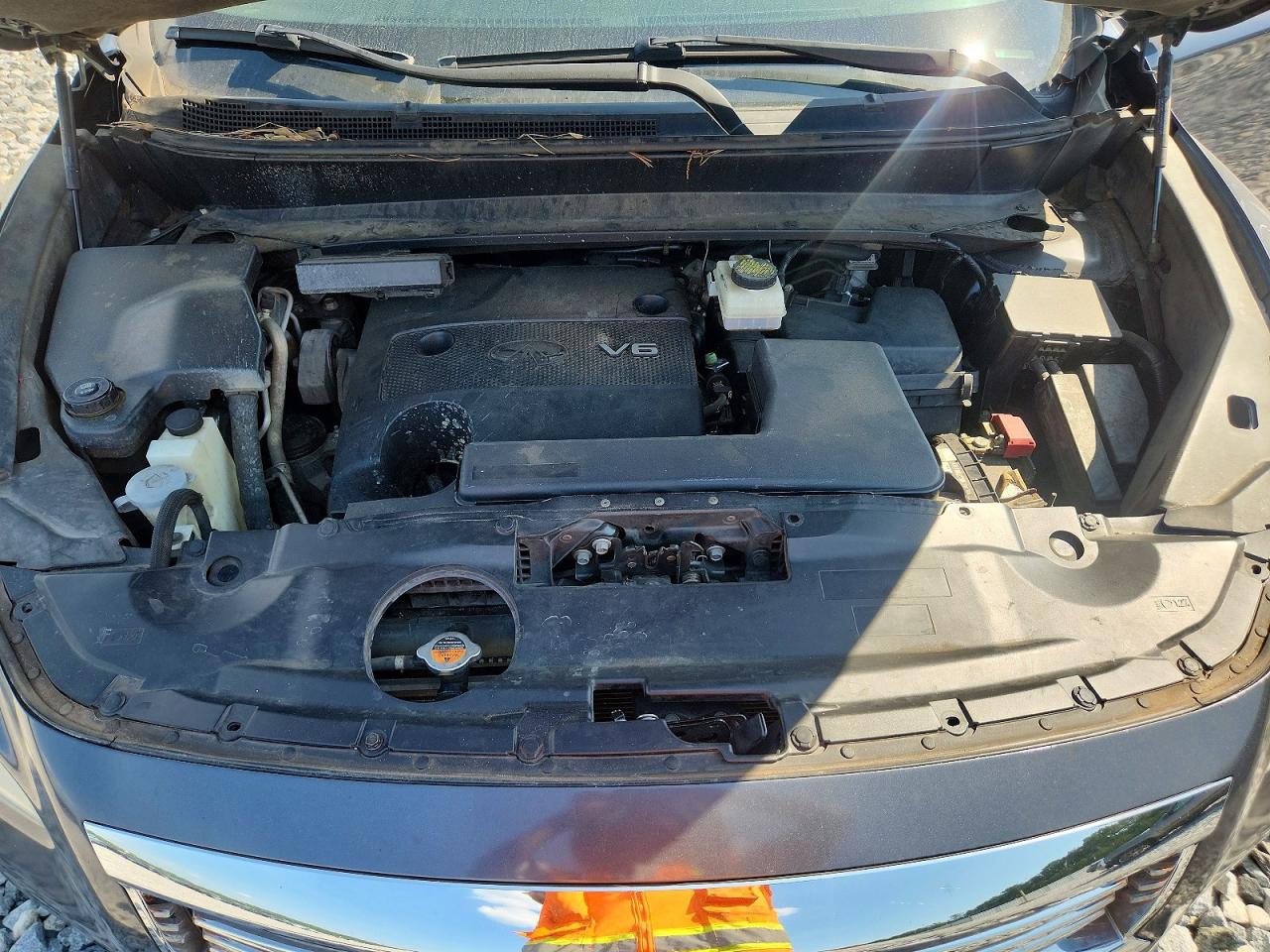 2014 Infiniti Qx60 Base Gray vin: 5N1AL0MN5EC507673