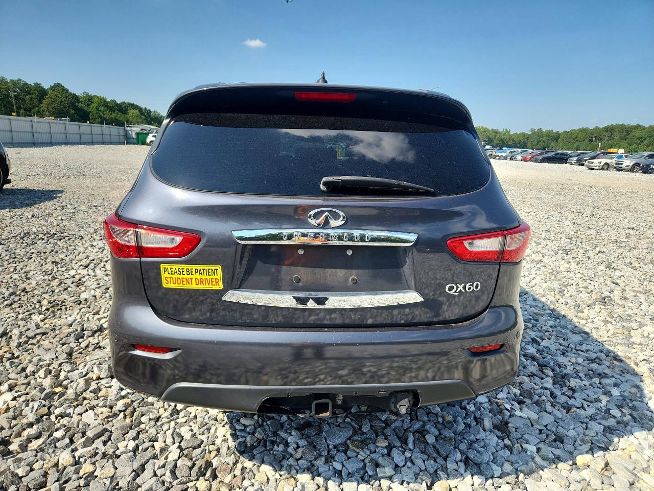 2014 Infiniti Qx60 Base Gray vin: 5N1AL0MN5EC507673