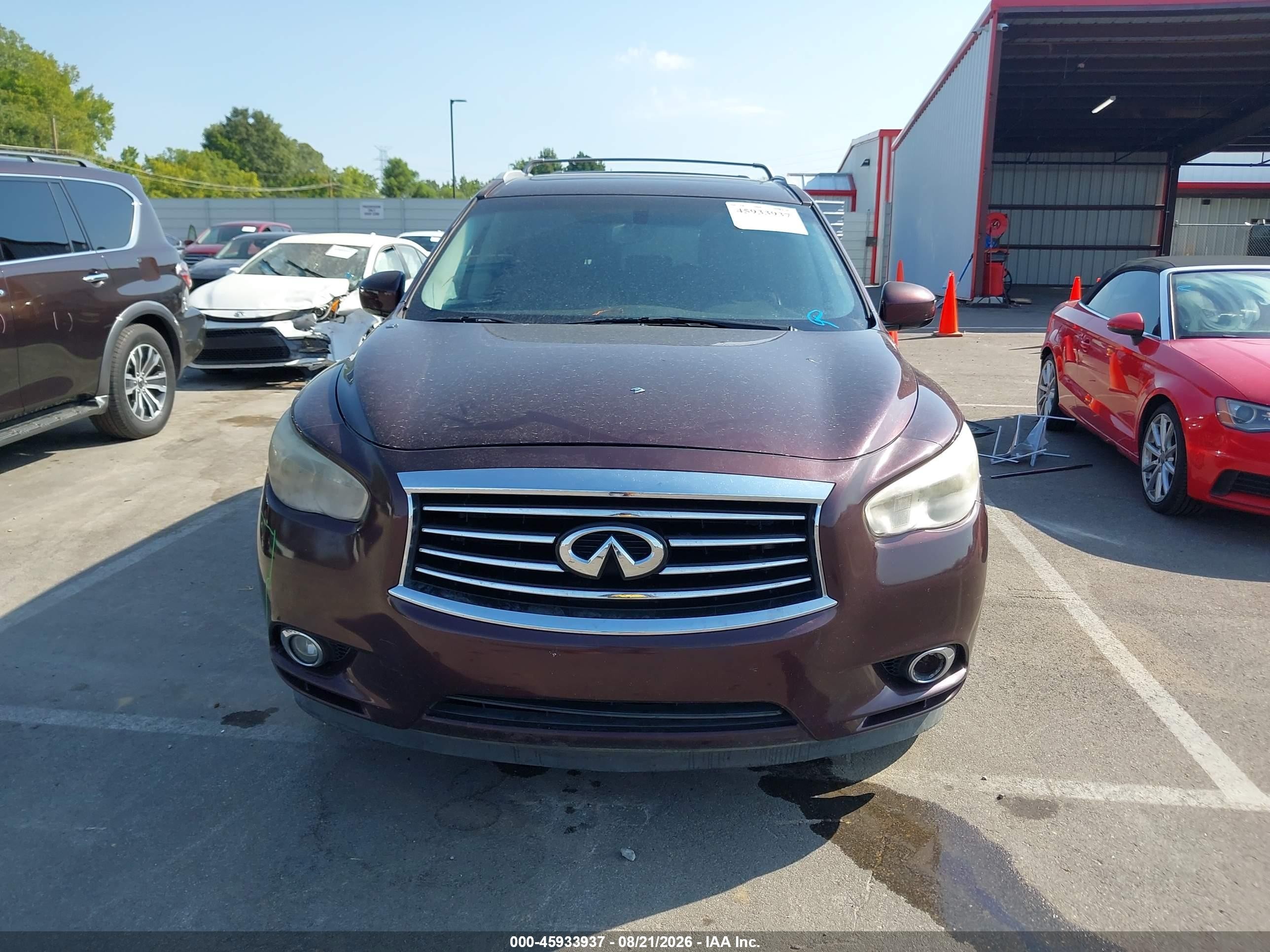 2014 Infiniti Qx60   Фиолетовый vin: 5N1AL0MN5EC519922