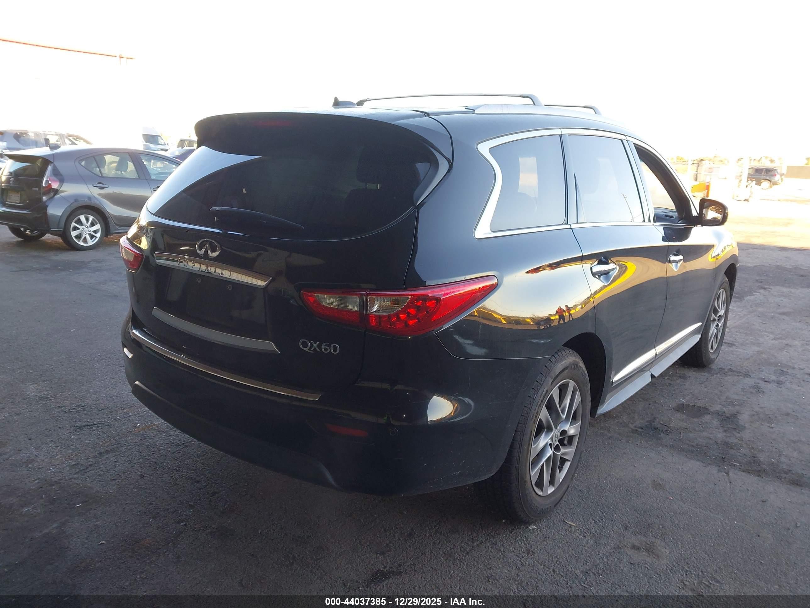 2014 Infiniti Qx60   Black vin: 5N1AL0MN5EC535182