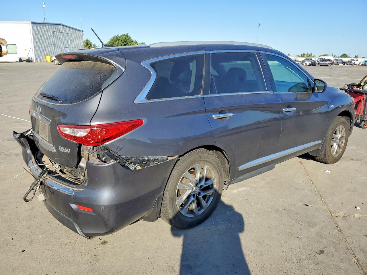 2014 Infiniti Qx60 Base Серый vin: 5N1AL0MN5EC541743