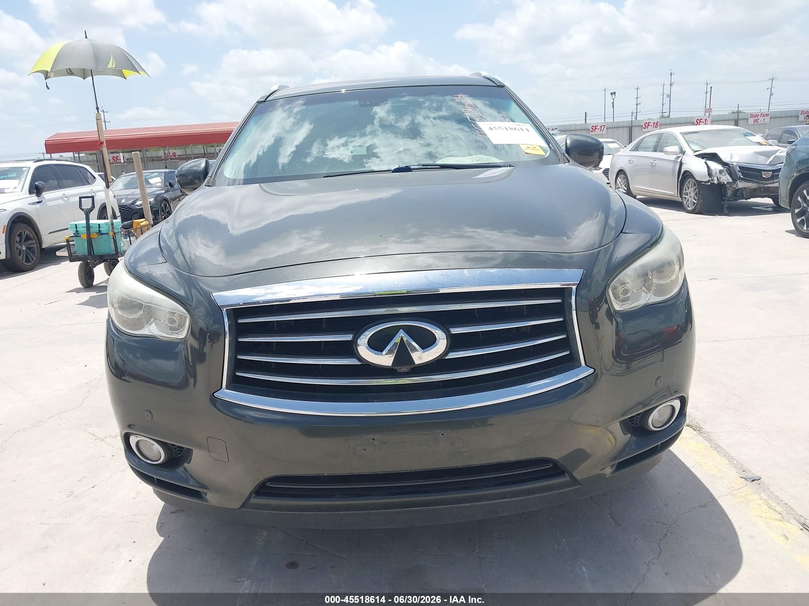 2014 Infiniti Qx60   Green vin: 5N1AL0MN5EC548272