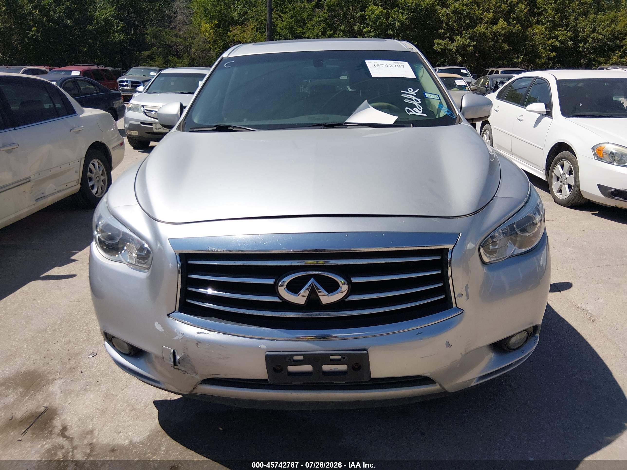 2015 Infiniti Qx60   Silver vin: 5N1AL0MN5FC505021