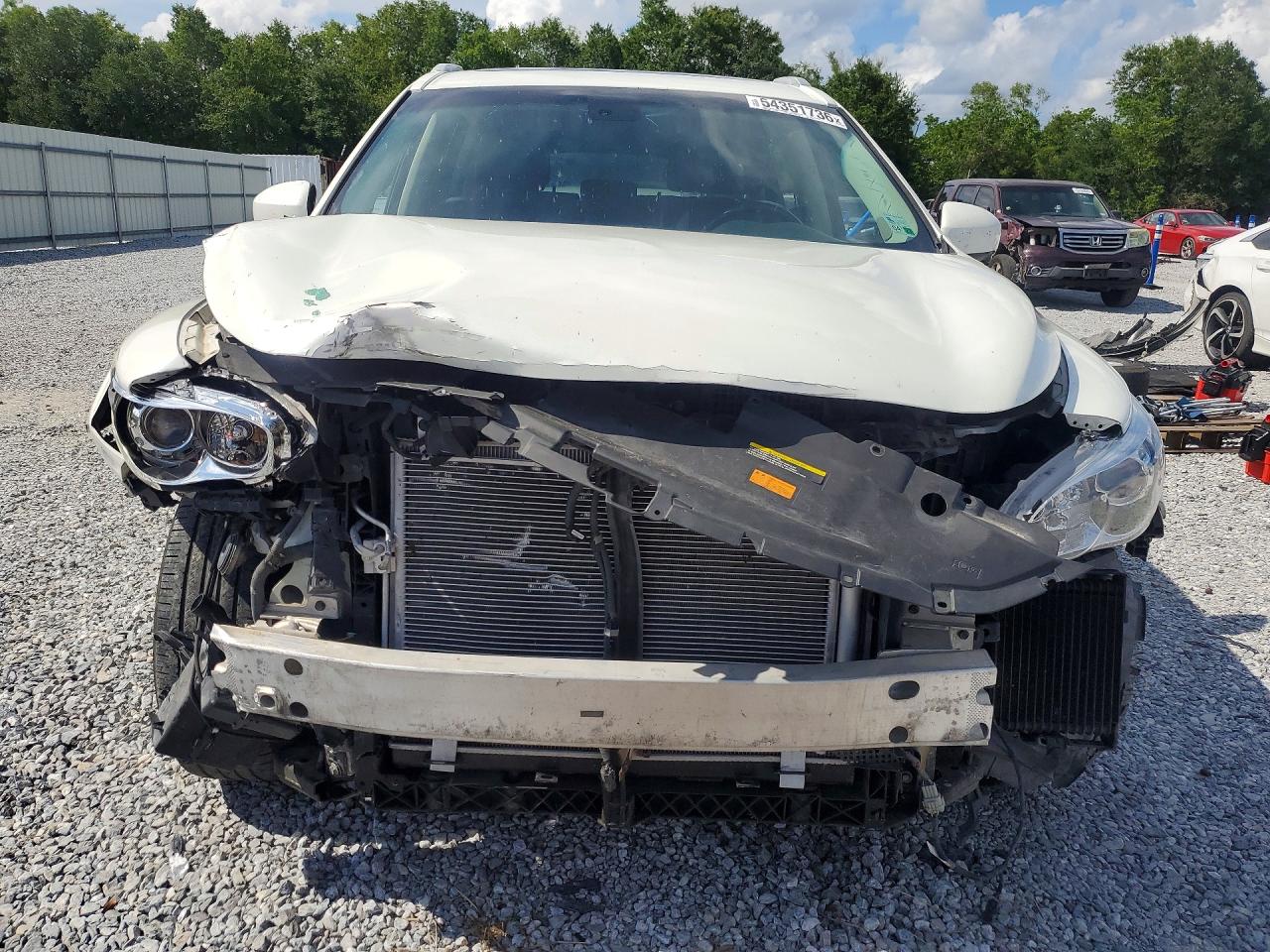 2015 Infiniti Qx60 Base White vin: 5N1AL0MN5FC505049