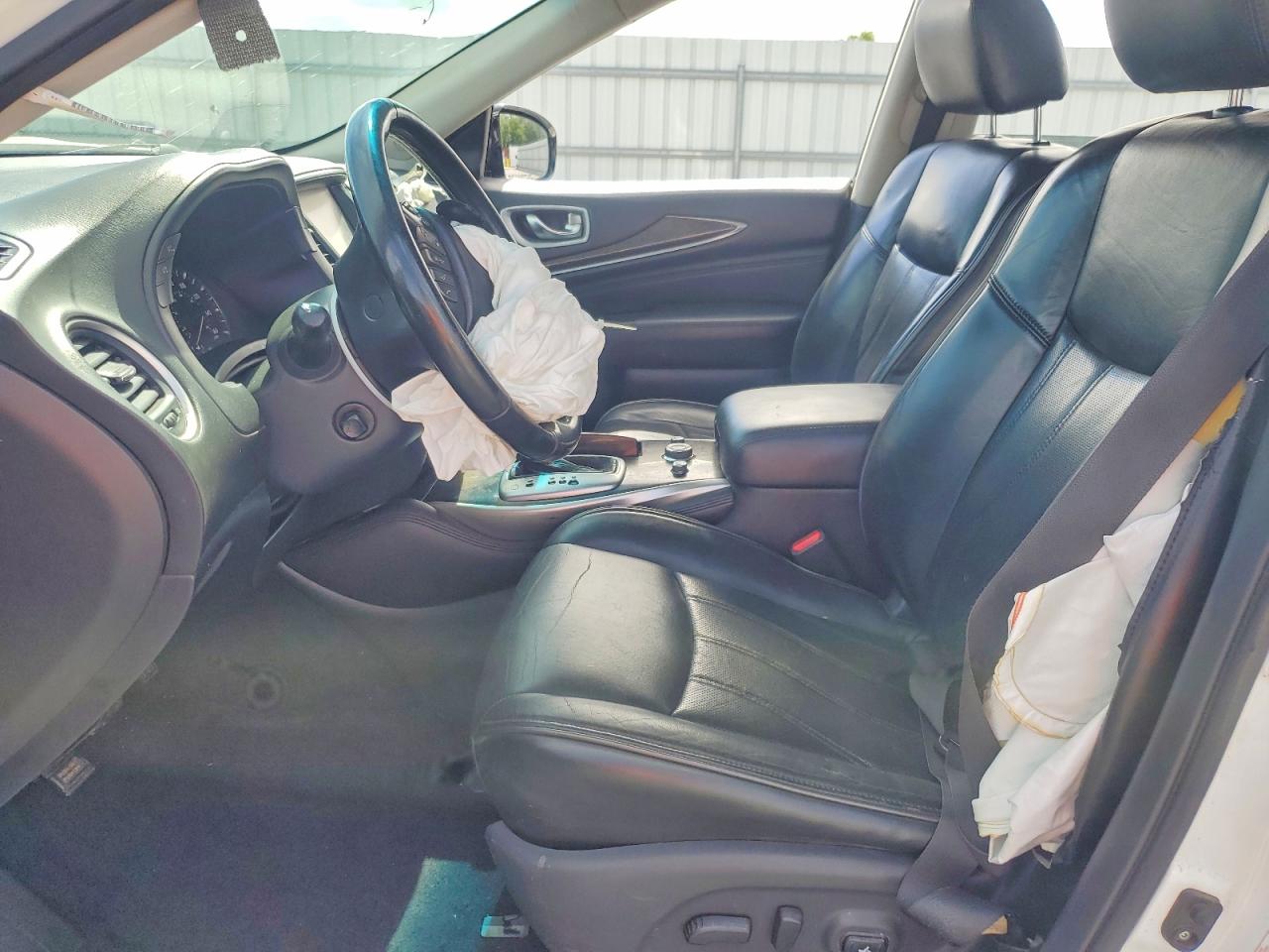 2015 Infiniti Qx60 Base White vin: 5N1AL0MN5FC505049