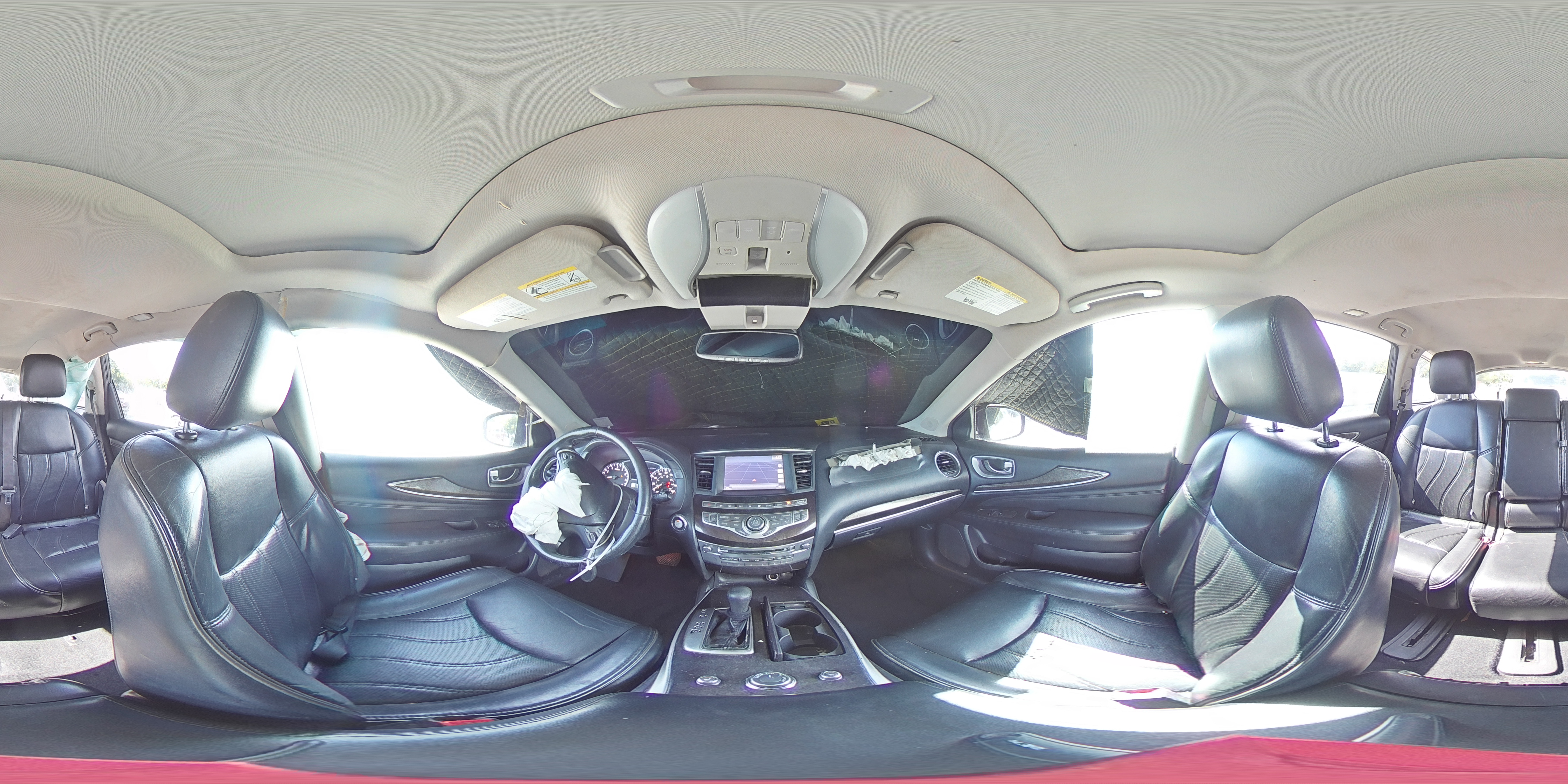 2015 Infiniti Qx60 Base White vin: 5N1AL0MN5FC505049