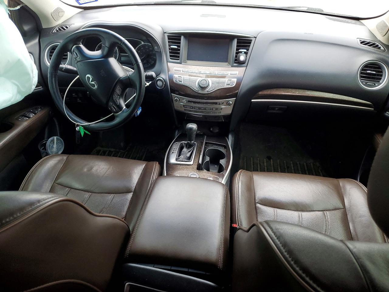 2015 Infiniti Qx60 Base White vin: 5N1AL0MN5FC507402