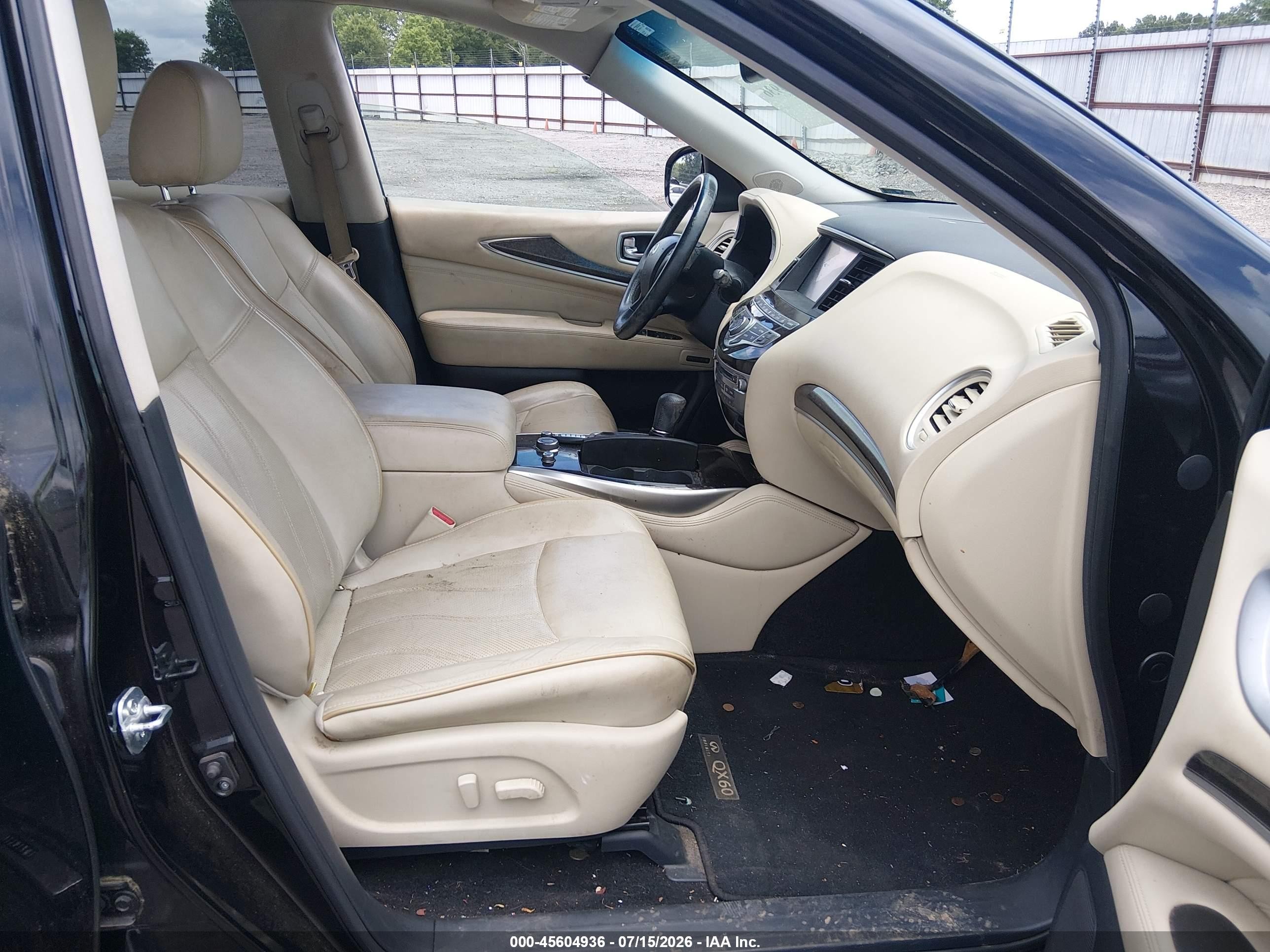 2015 Infiniti Qx60 Black vin: 5N1AL0MN5FC510624