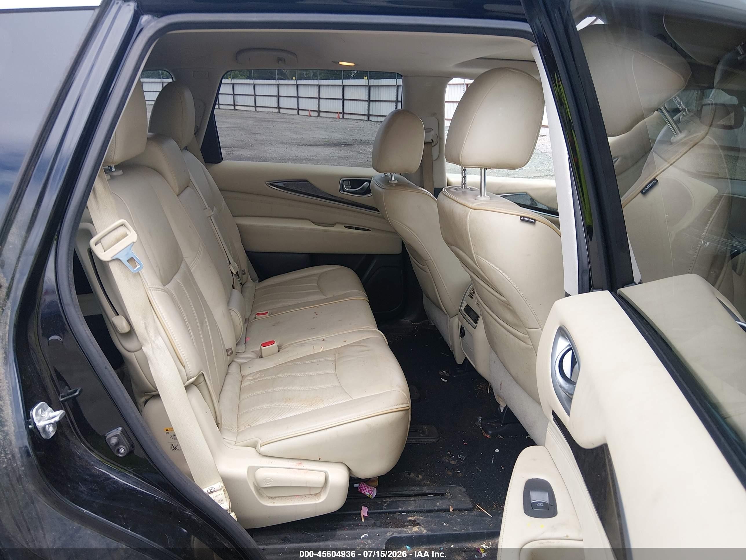 2015 Infiniti Qx60 Black vin: 5N1AL0MN5FC510624