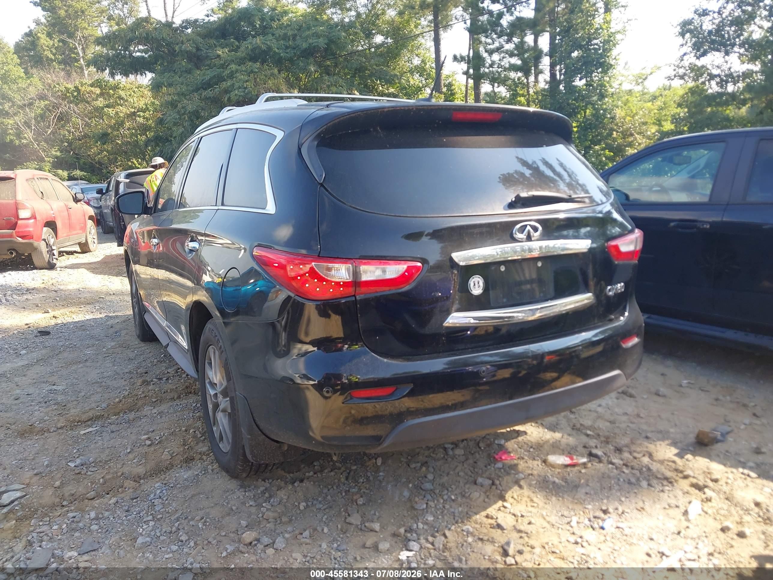 2015 Infiniti Qx60   Black vin: 5N1AL0MN5FC511210